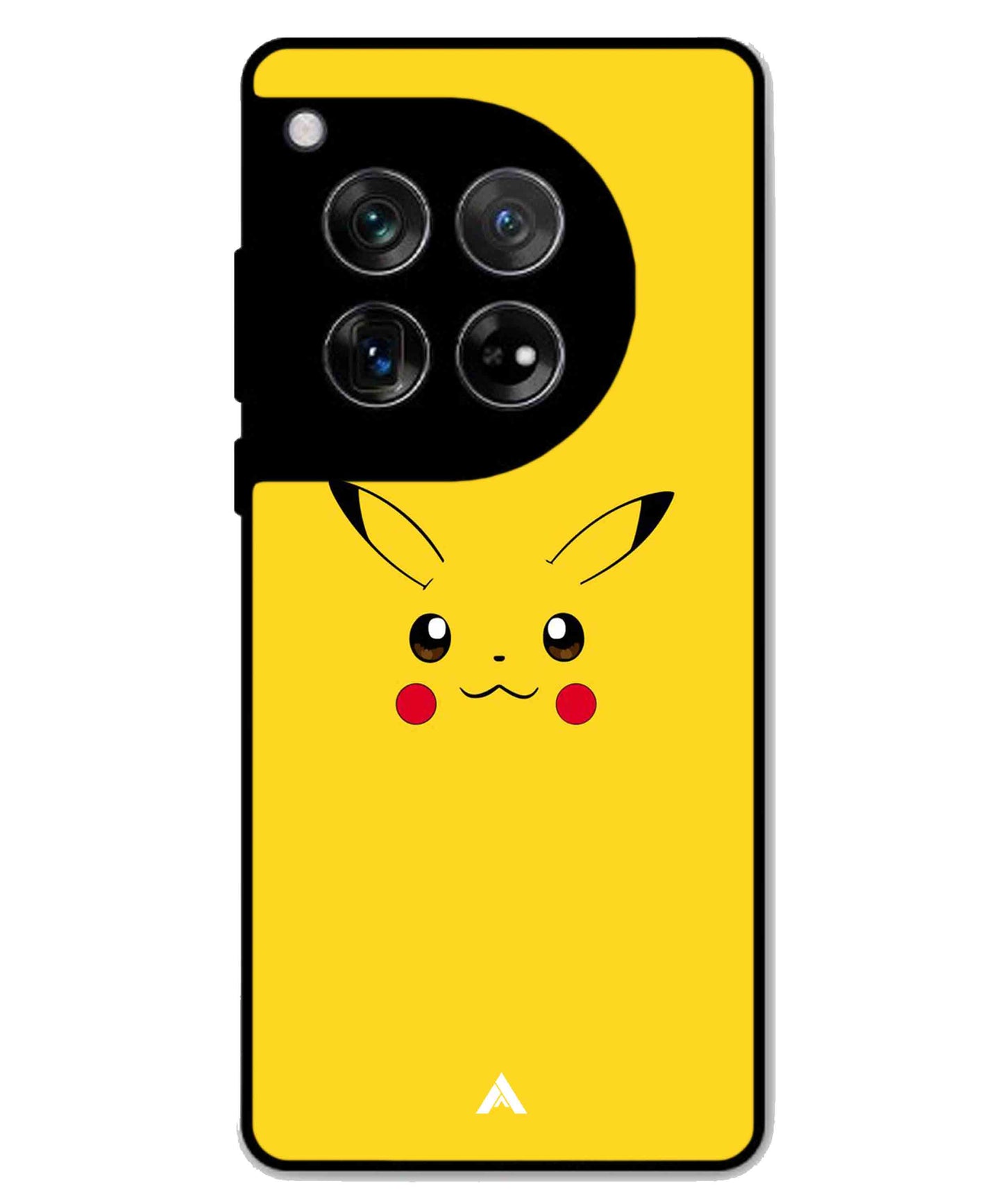 Pikachu Pokemon Metal Back Cover Phone Case for Oneplus 12