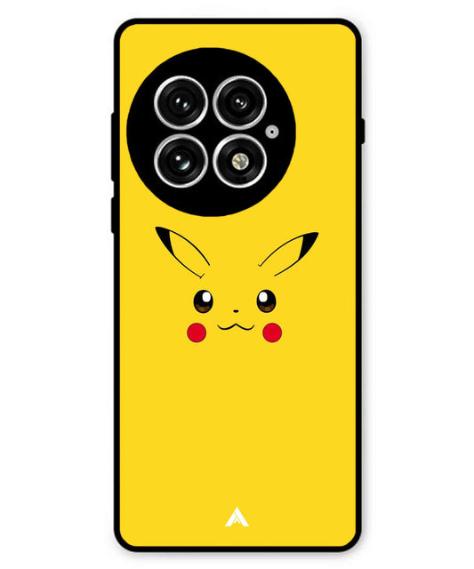 Pikachu Pokemon Metal Back Cover Phone Case for Oneplus 13