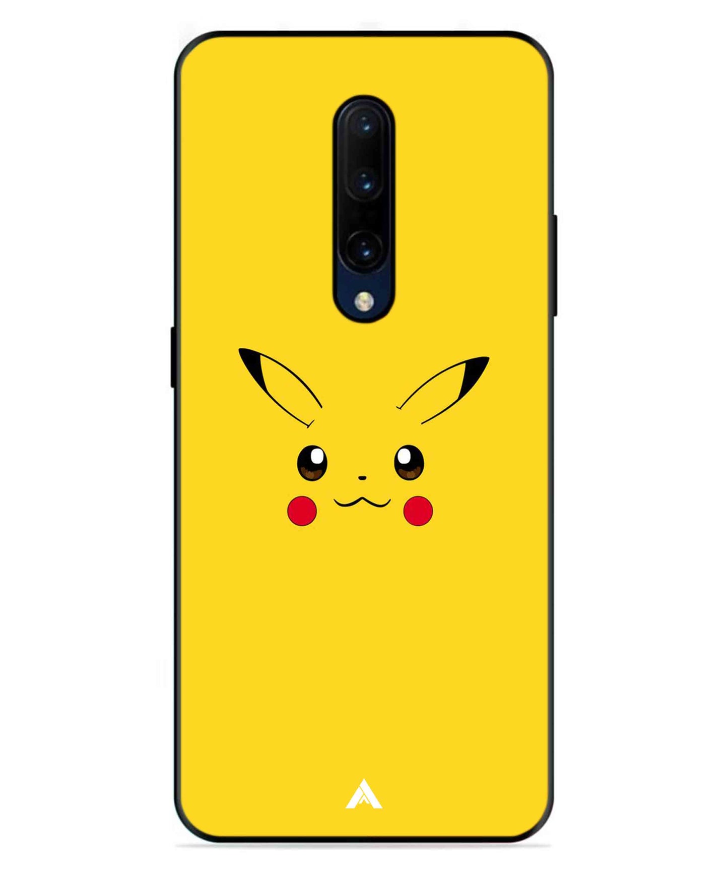 Pikachu Pokemon Metal Back Cover Phone Case for Oneplus 7 Pro