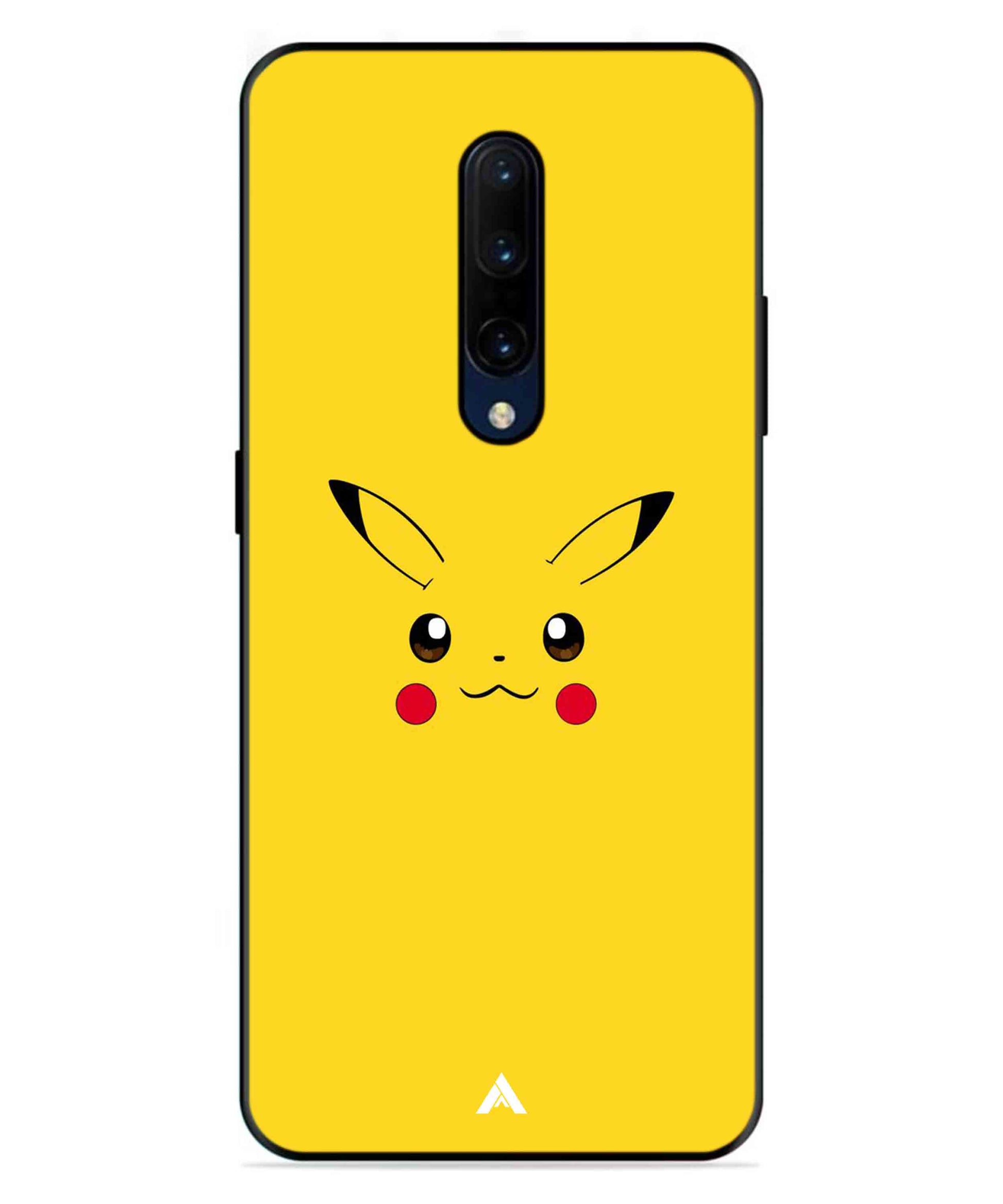 Pikachu Pokemon Metal Back Cover Phone Case for Oneplus 7 Pro
