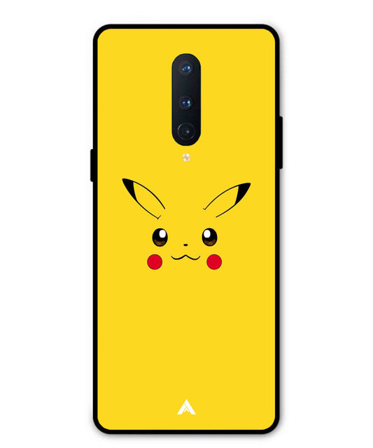 Pikachu Pokemon Metal Back Cover Phone Case for Oneplus 8