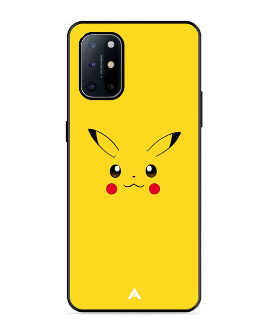 Pikachu Pokemon Metal Back Cover Phone Case for Oneplus 8T
