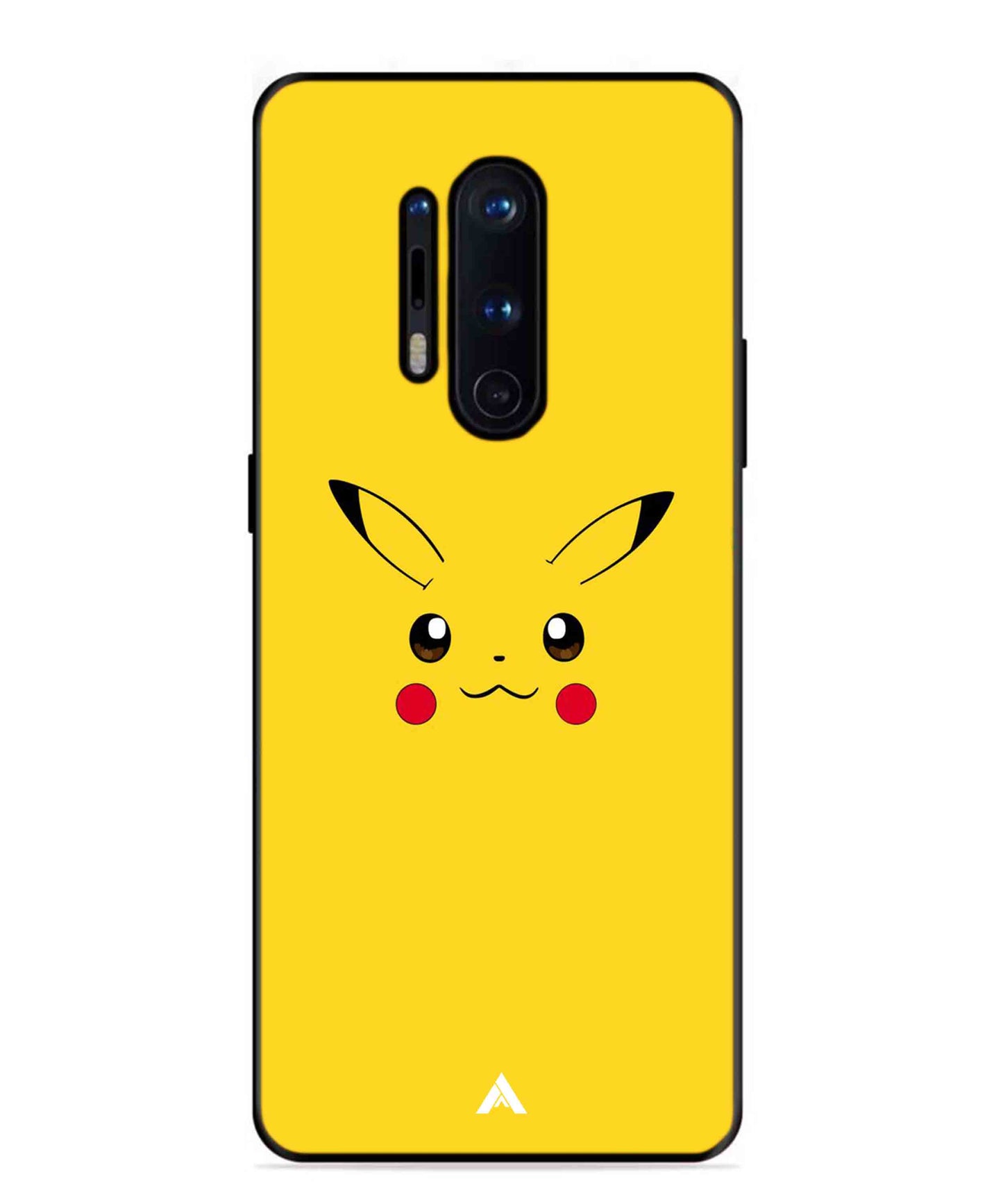 Pikachu Pokemon Metal Back Cover Phone Case for Oneplus 8 Pro