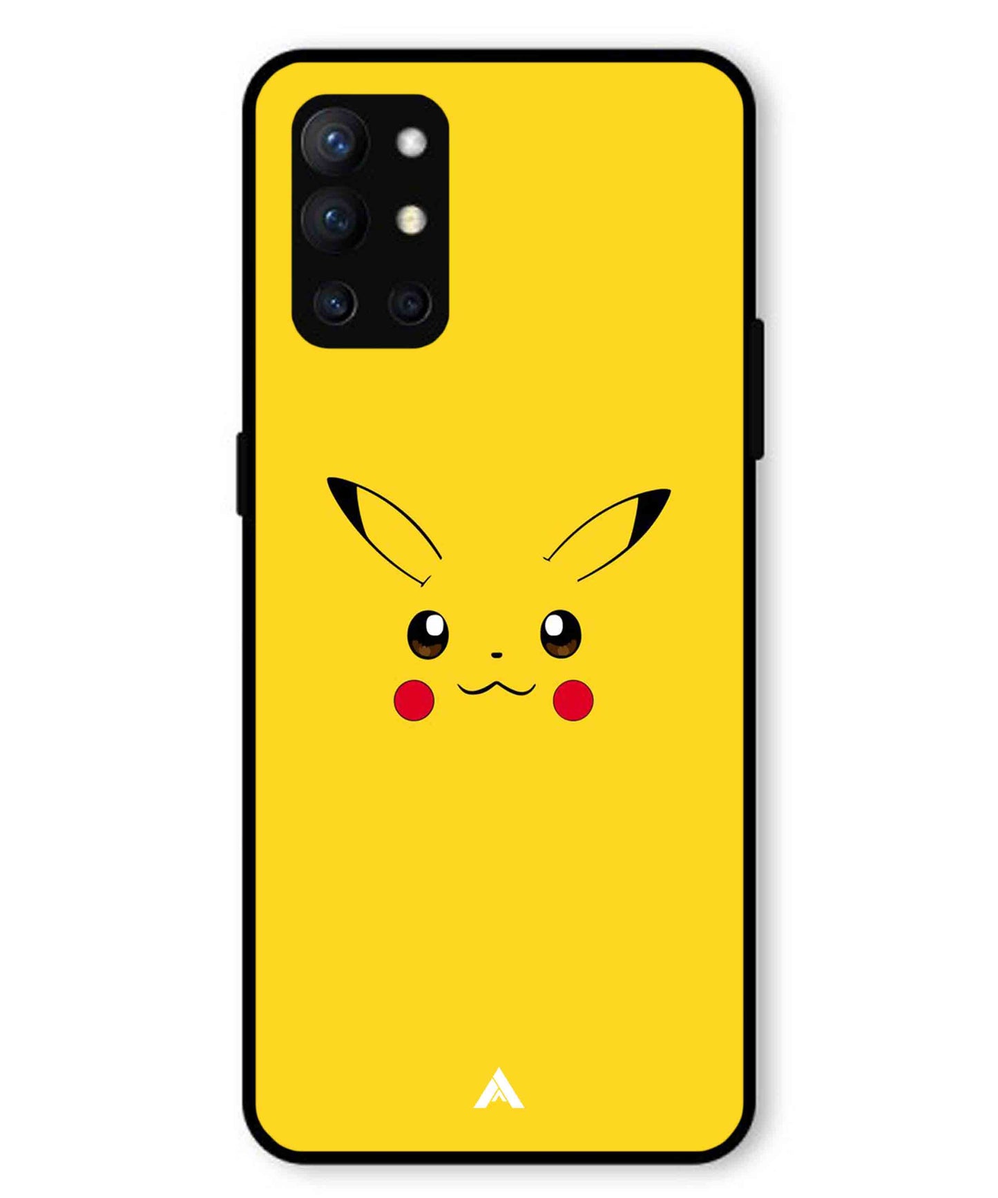 Pikachu Pokemon Metal Back Cover Phone Case for Oneplus 9R