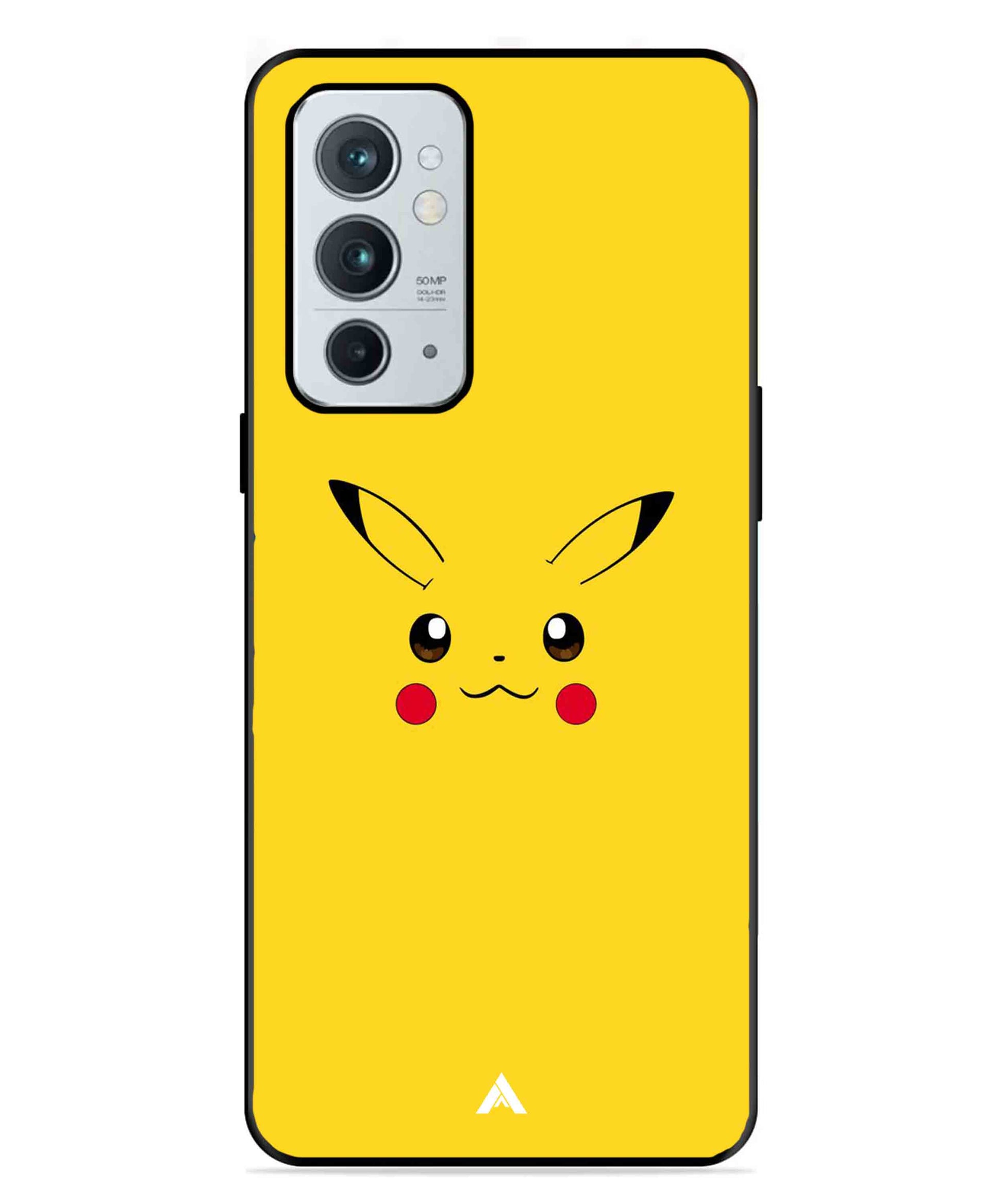 Pikachu Pokemon Metal Back Cover Phone Case for Oneplus 9RT