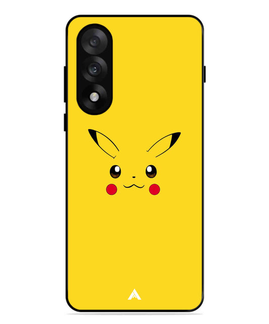 Pikachu Pokemon Metal Back Cover Phone Case for Oneplus Nord 5