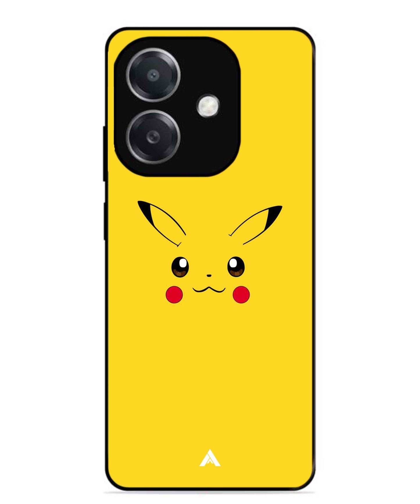 Pikachu Pokemon Metal Back Cover Phone Case for Oppo A3X