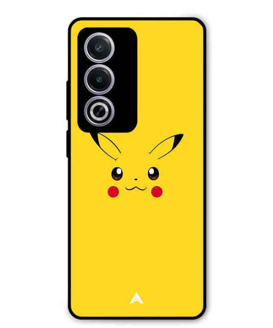 Pikachu Pokemon Metal Back Cover Phone Case for Oppo A3 Pro