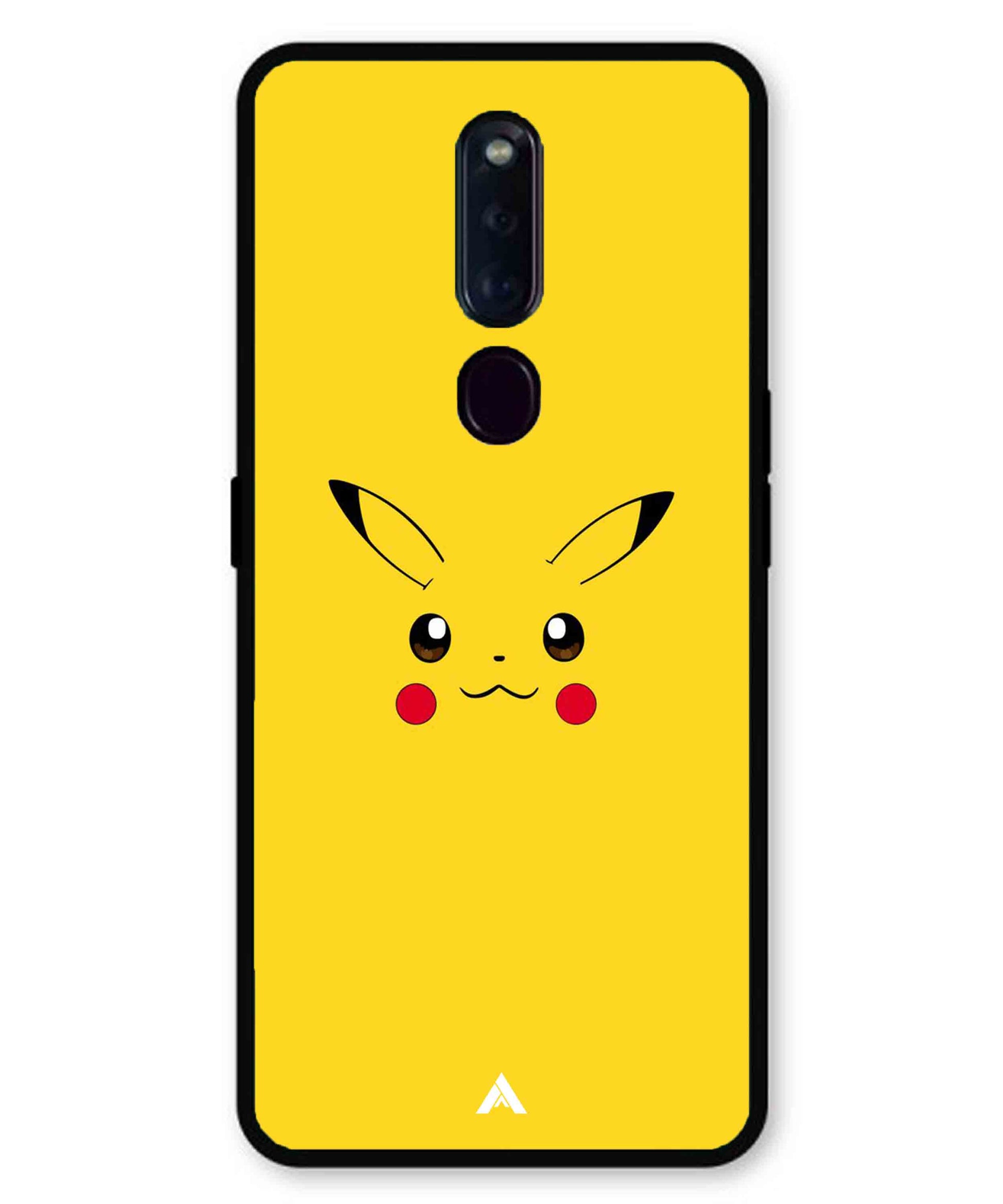 Pikachu Pokemon Metal Back Cover Phone Case for Oppo F11 Pro