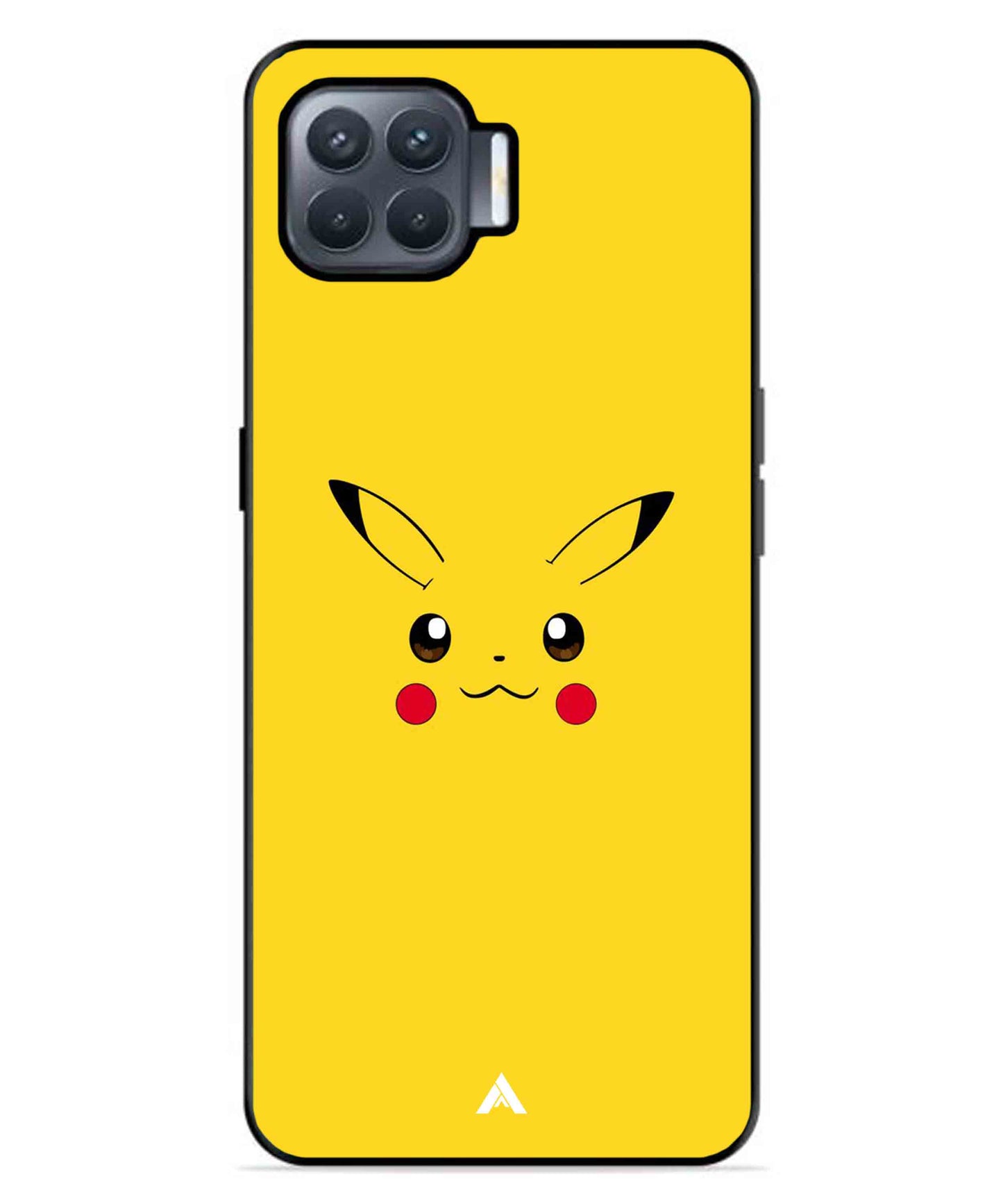 Pikachu Pokemon Metal Back Cover Phone Case for Oppo F17 Pro