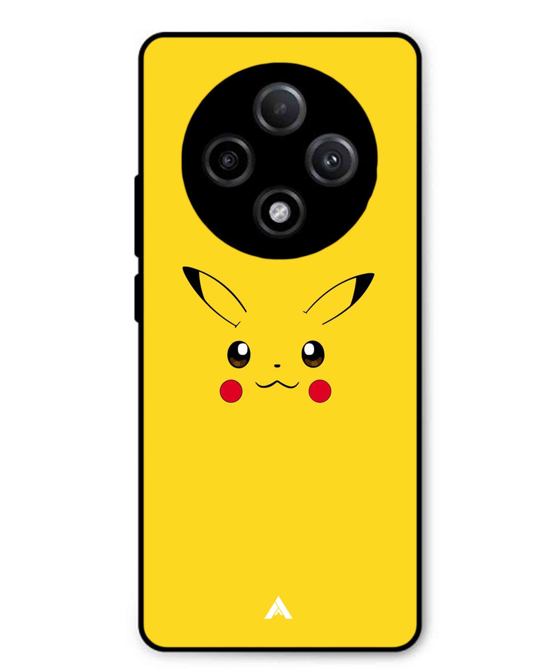 Pikachu Pokemon Metal Back Cover Phone Case for Oppo F27 Pro Plus