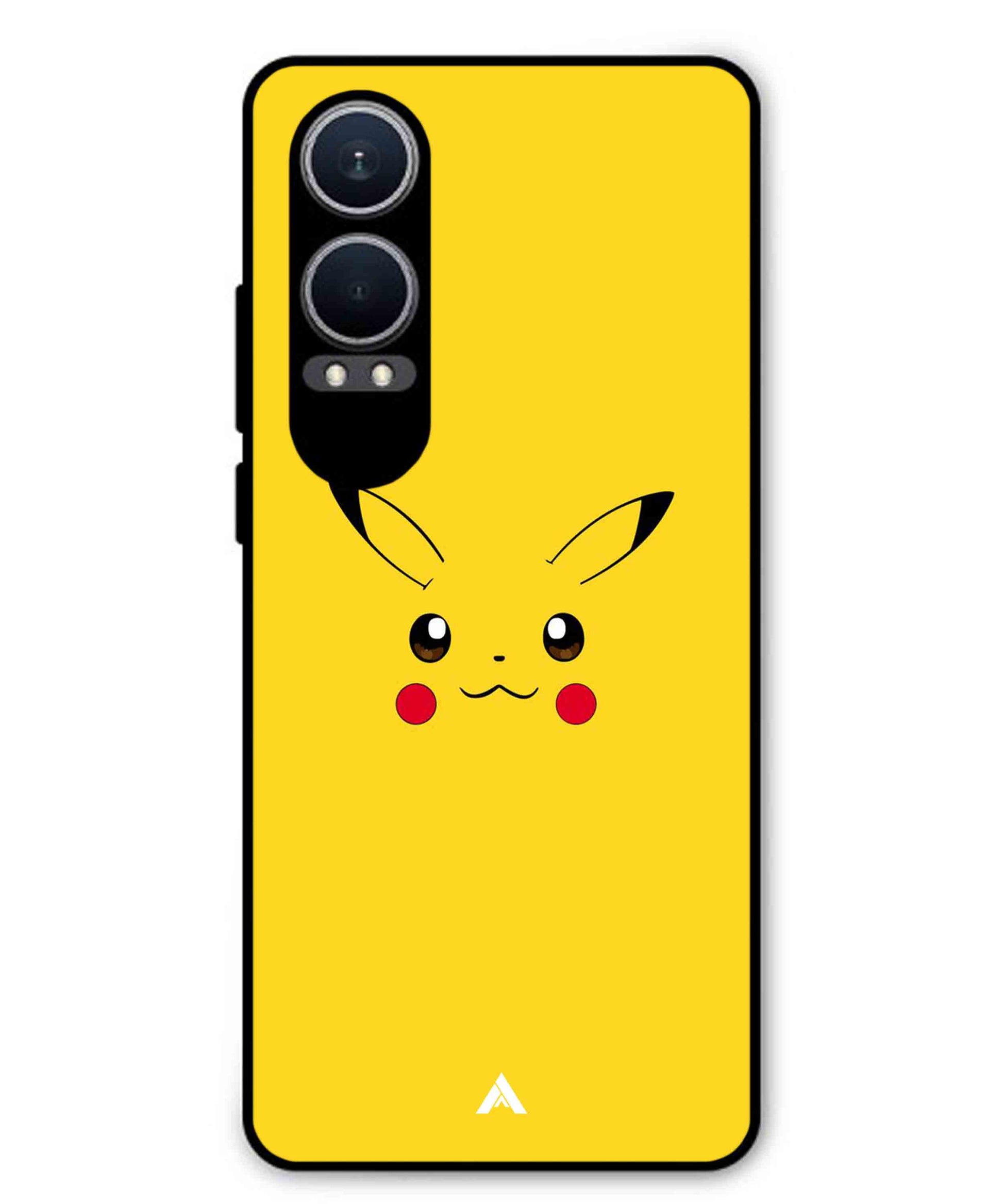 Pikachu Pokemon Metal Back Cover Phone Case for Oppo K12x