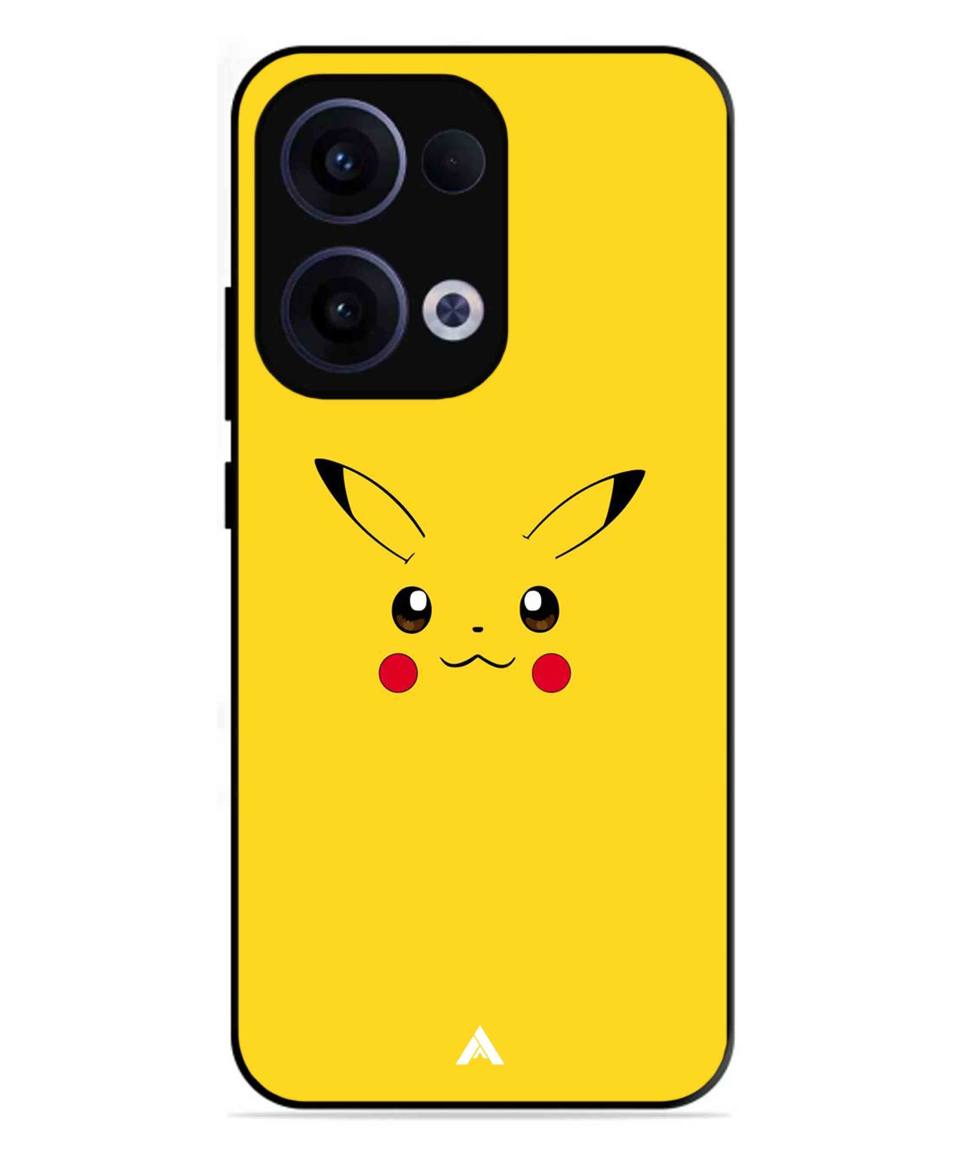 Pikachu Pokemon Metal Back Cover Phone Case for Oppo Reno 13