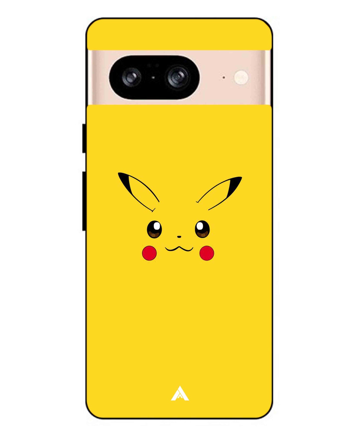 Pikachu Pokemon Metal Back Cover Phone Case for Pixel 8
