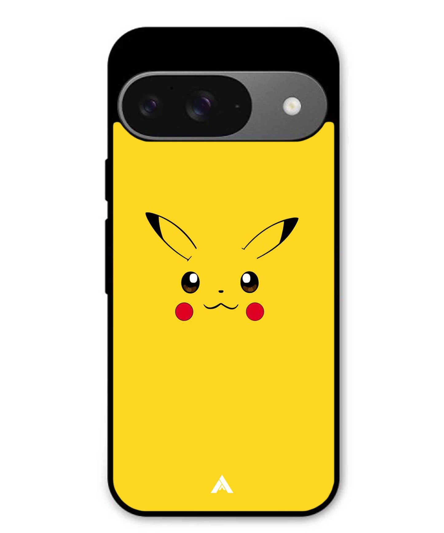 Pikachu Pokemon Metal Back Cover Phone Case for Pixel 9
