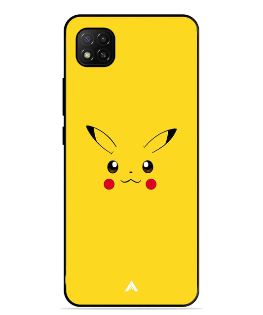 Pikachu Pokemon Metal Back Cover Phone Case for Poco C31