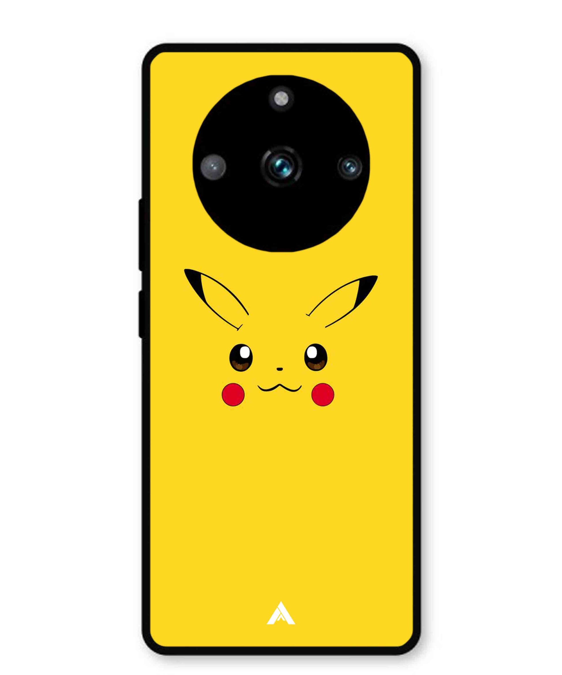 Pikachu Pokemon Metal Back Cover Phone Case for Realme 11 Pro Plus