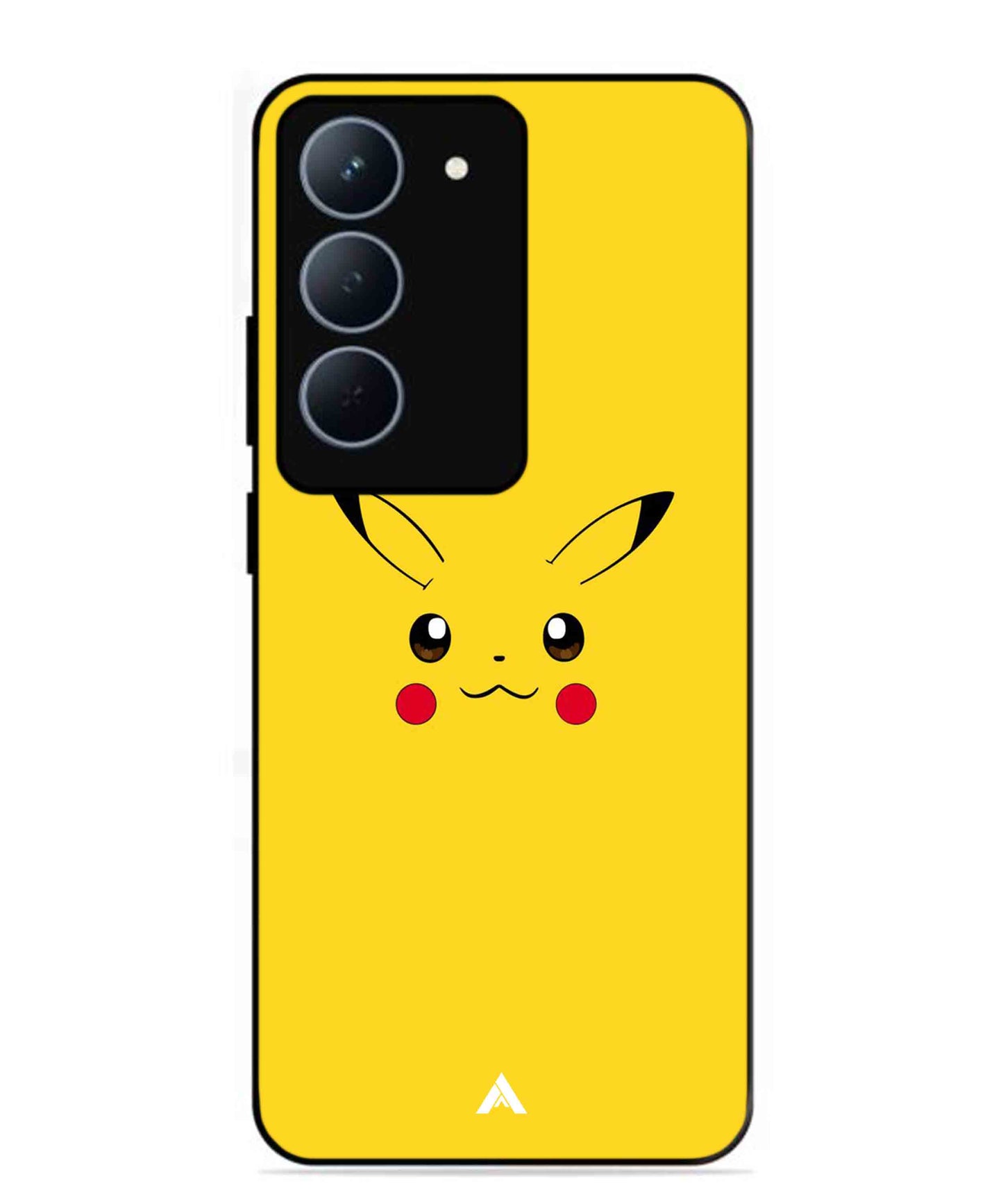 Pikachu Pokemon Metal Back Cover Phone Case for Realme 14X