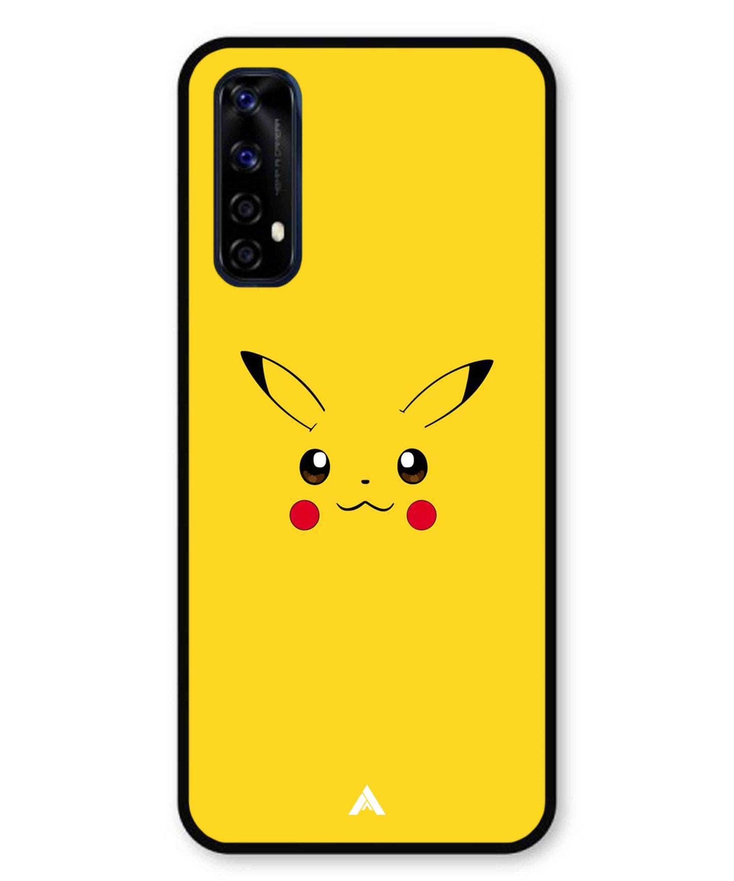 Pikachu Pokemon Metal Back Cover Phone Case for Realme 7