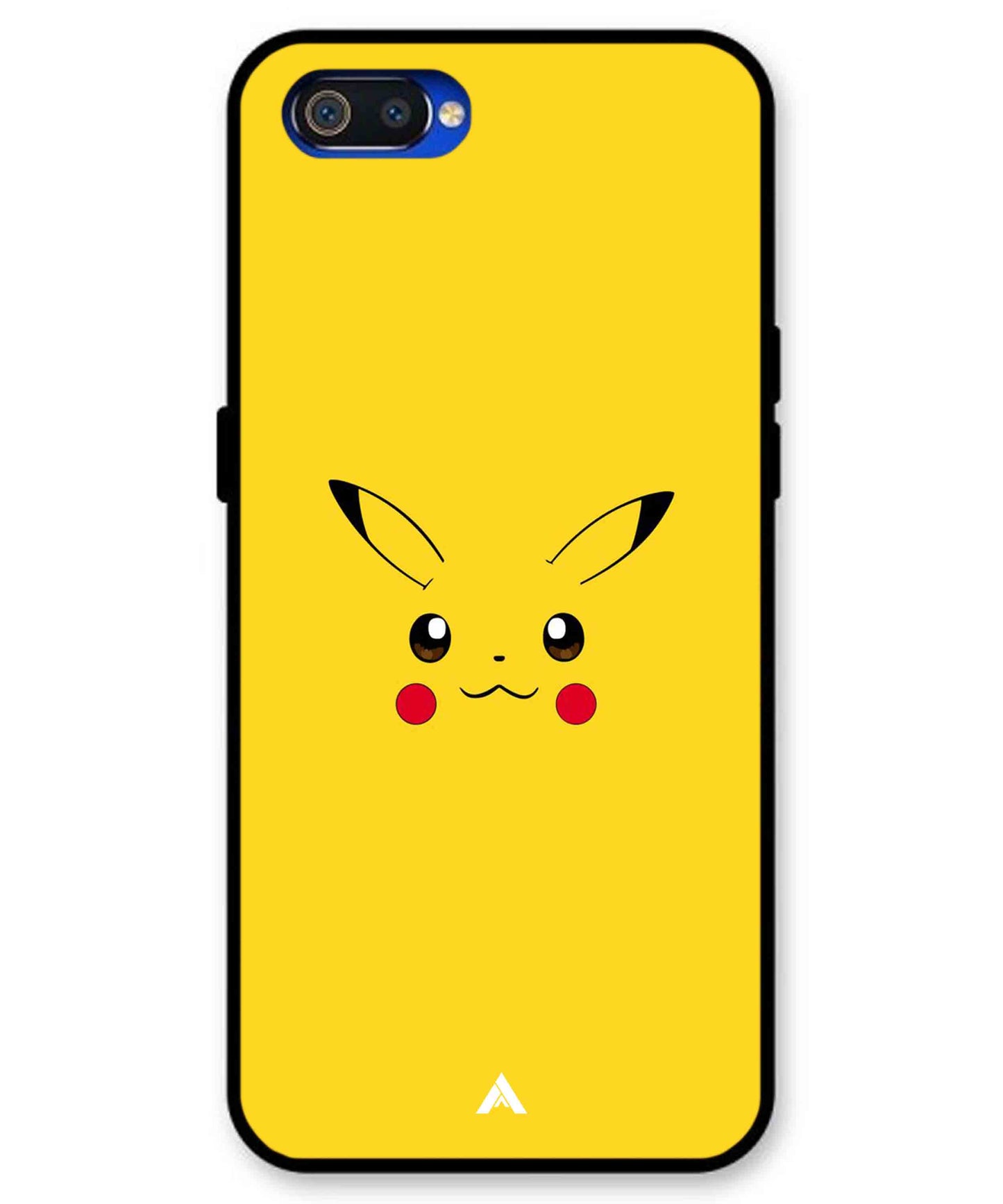 Pikachu Pokemon Metal Back Cover Phone Case for Realme C2