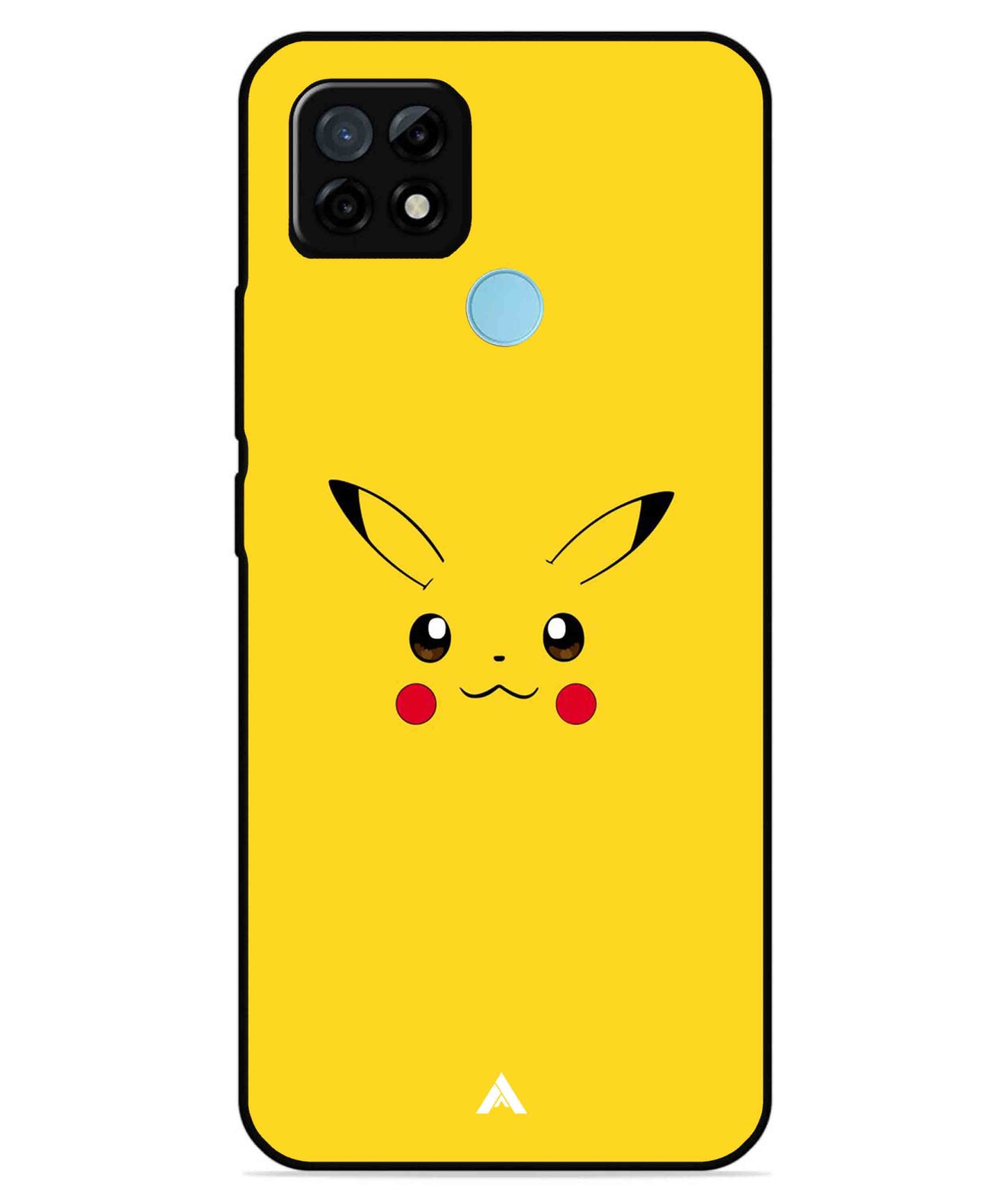 Pikachu Pokemon Metal Back Cover Phone Case for Realme C21