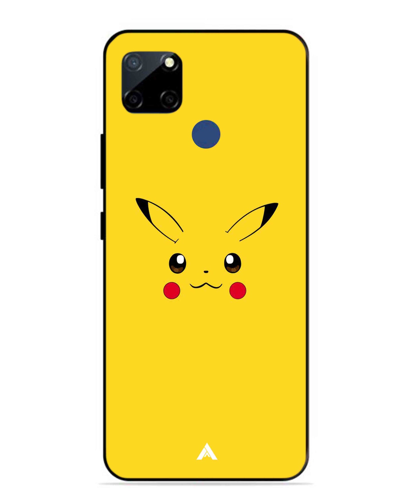 Pikachu Pokemon Metal Back Cover Phone Case for Realme Narzo 30A