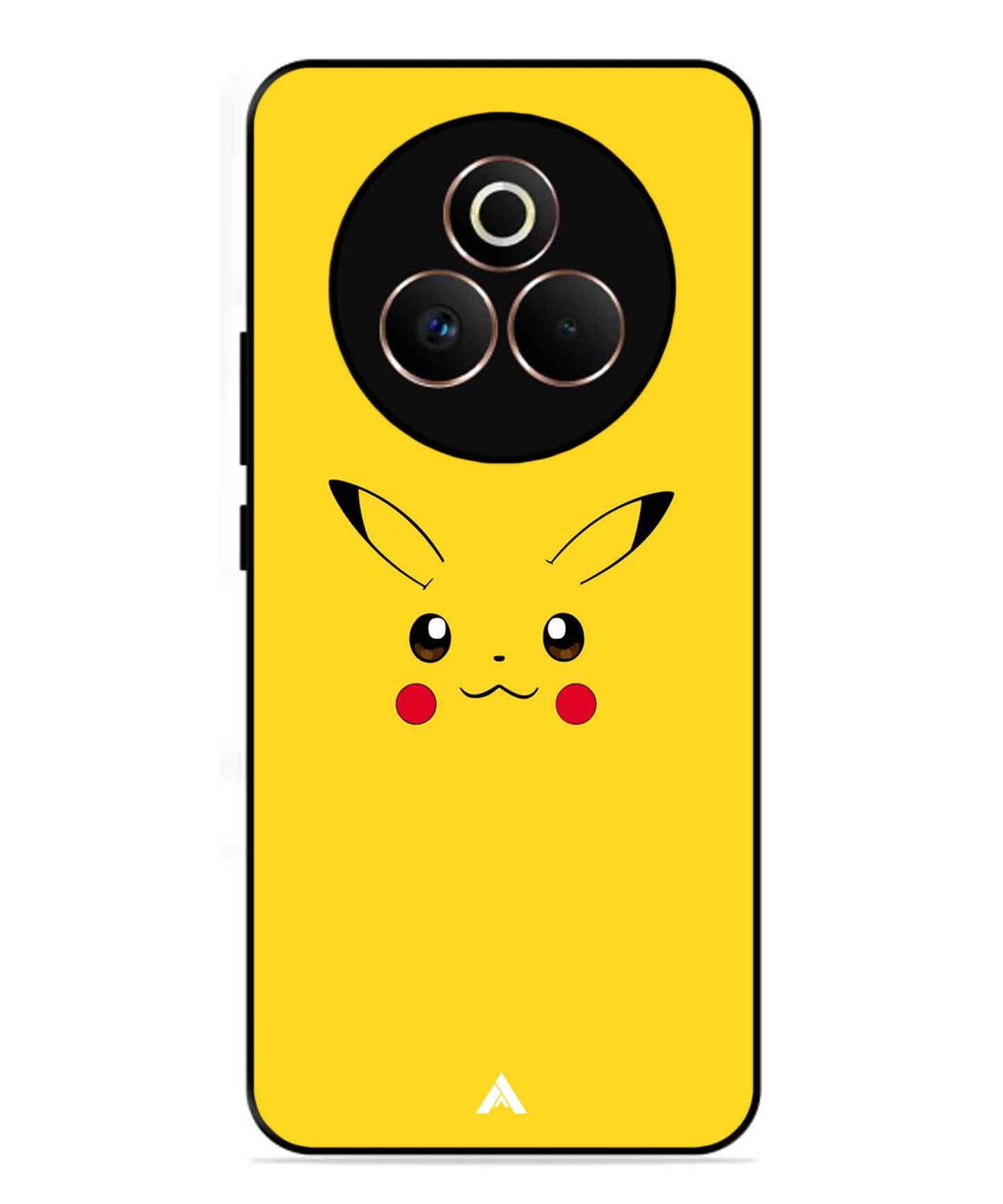 Pikachu Pokemon Metal Back Cover Phone Case for Realme P3 Pro