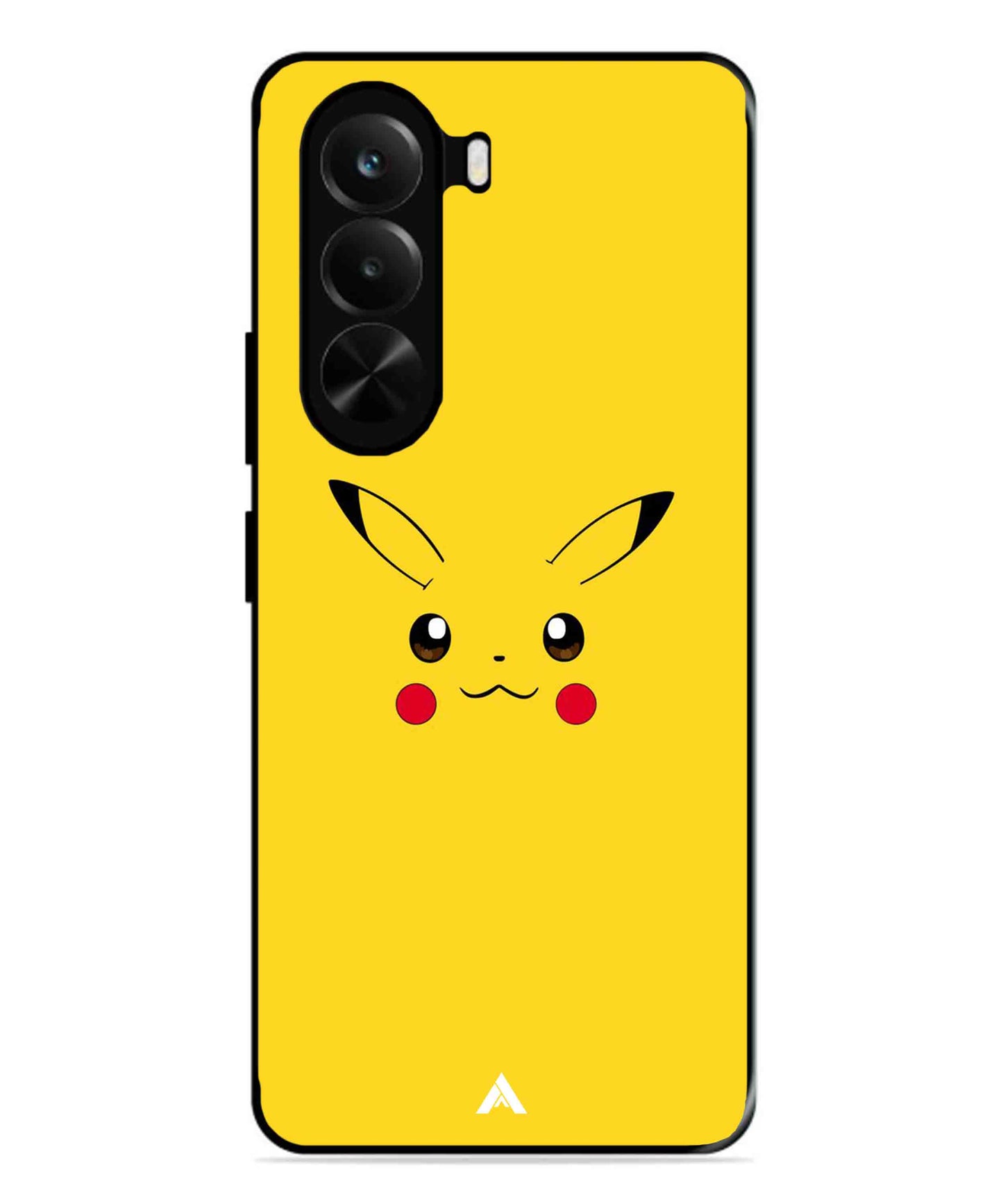 Pikachu Pokemon Metal Back Cover Phone Case for Realme P4X