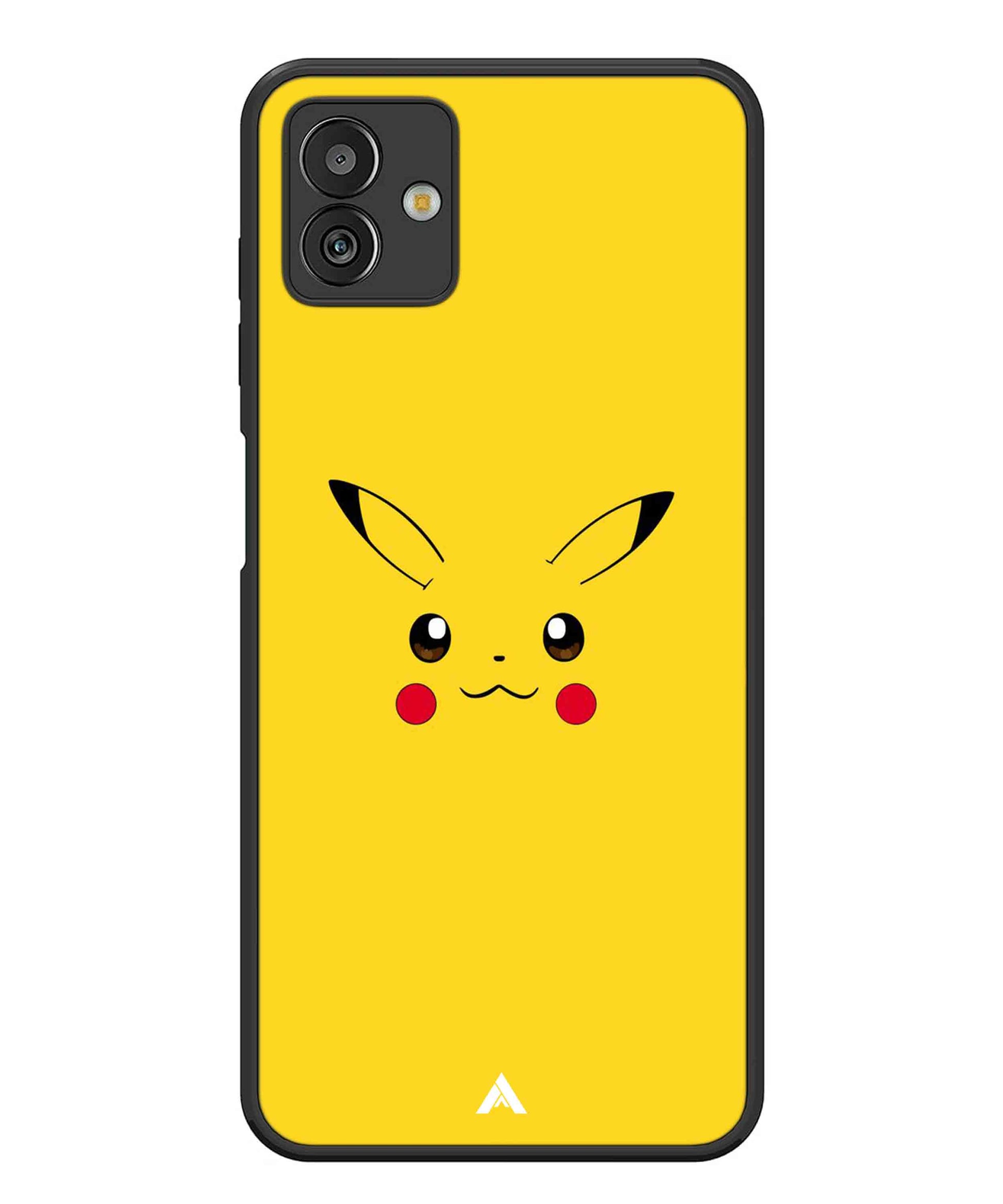 Pikachu Pokemon Metal Back Cover Phone Case for Samsugn Galaxy M13 5G