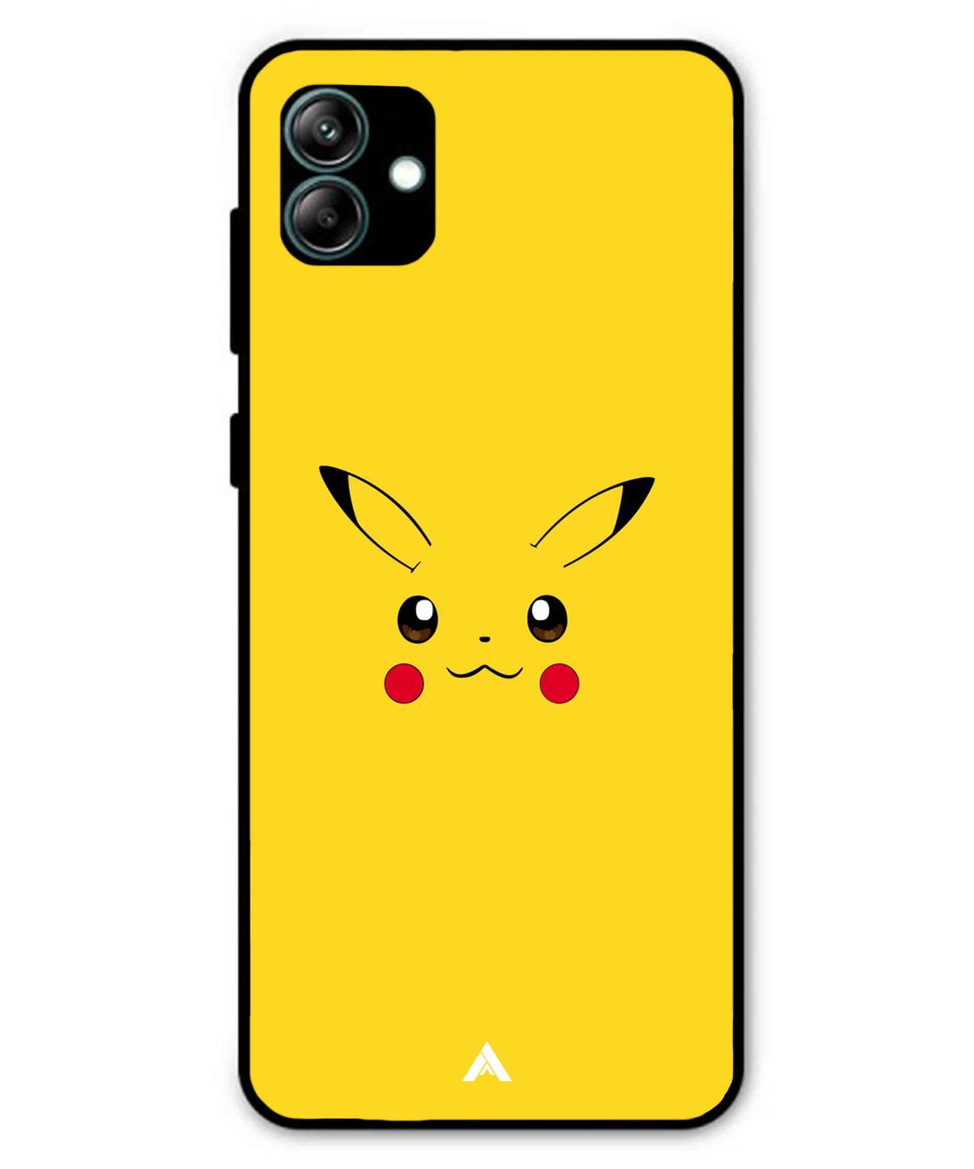 Pikachu Pokemon Metal Back Cover Phone Case for Samsung Galaxy A04