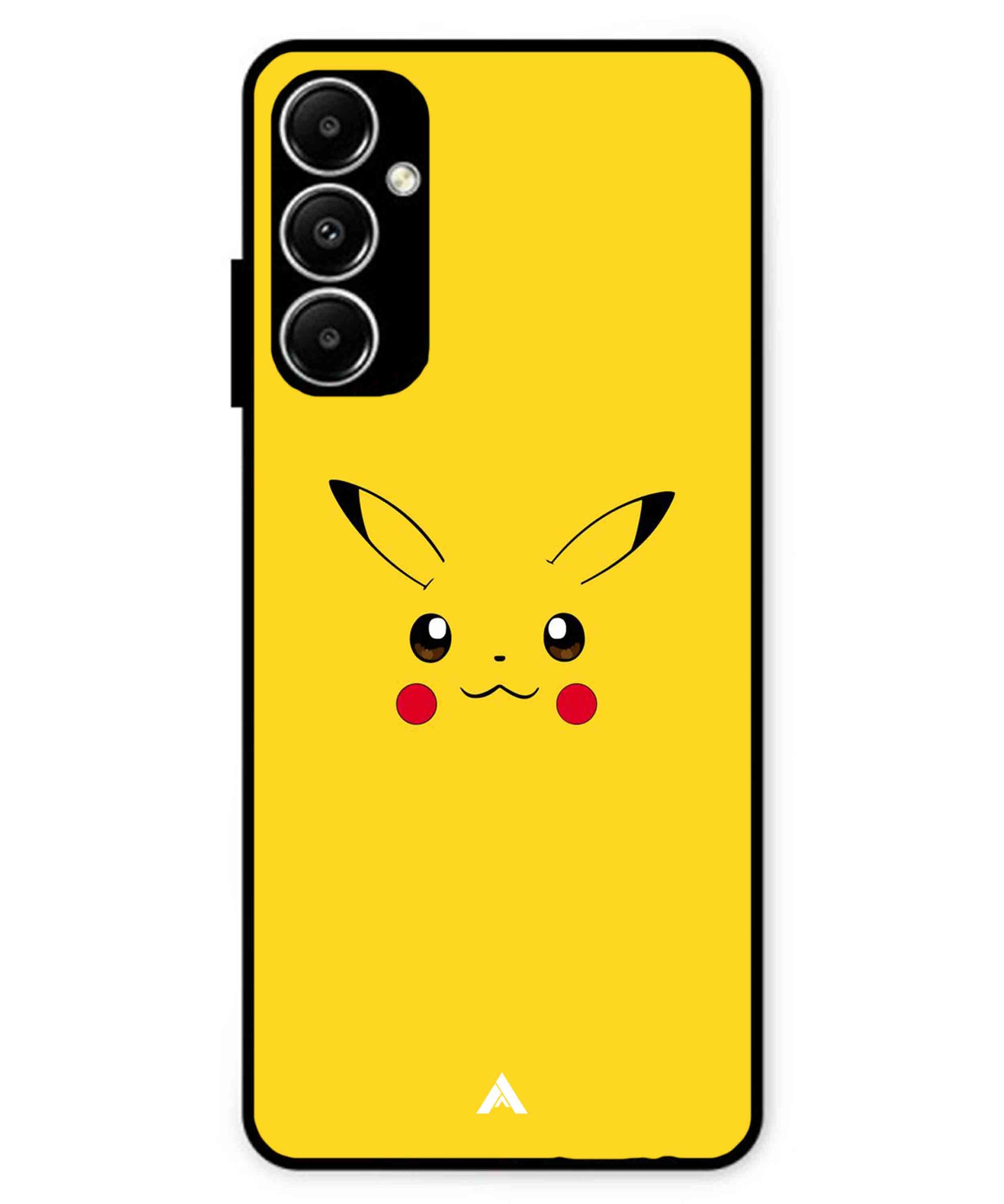 Pikachu Pokemon Metal Back Cover Phone Case for Samsung Galaxy A05s