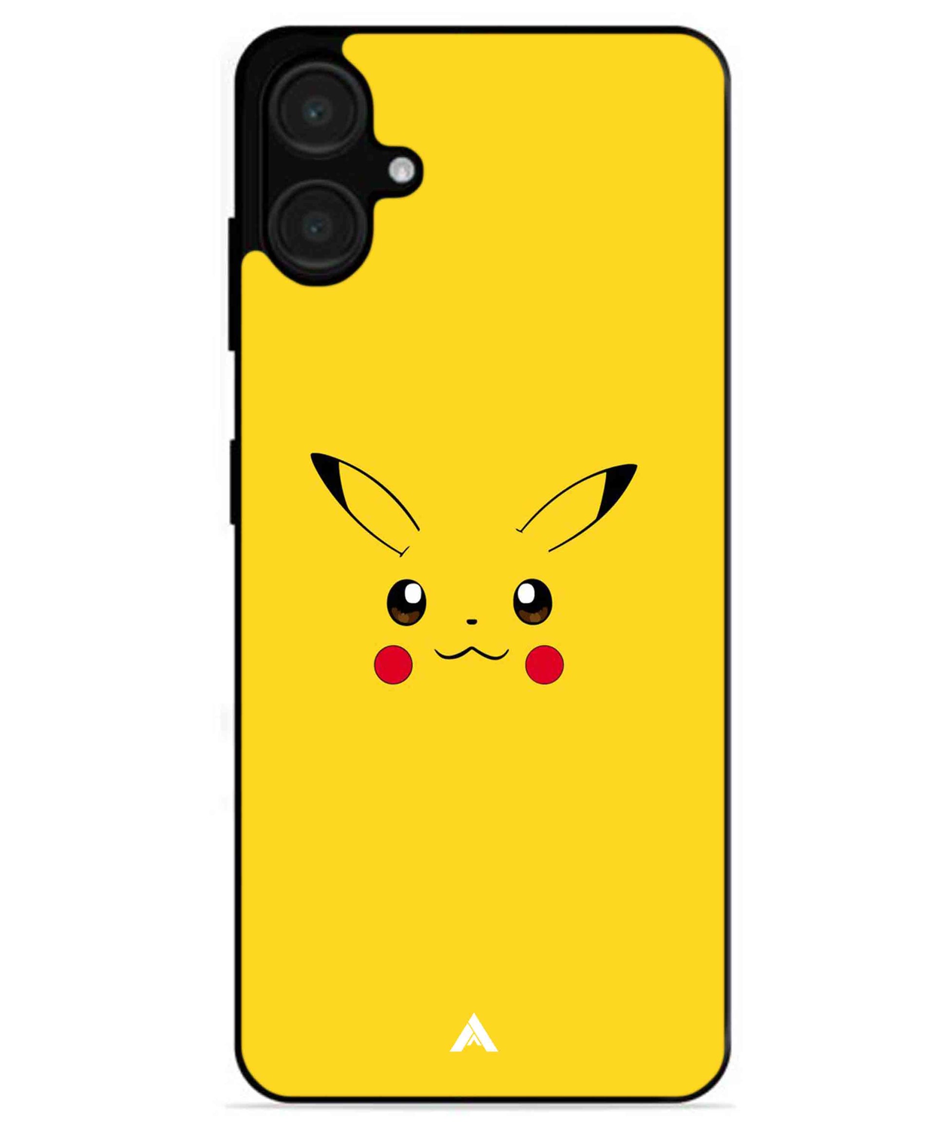 Pikachu Pokemon Metal Back Cover Phone Case for Samsung Galaxy A06