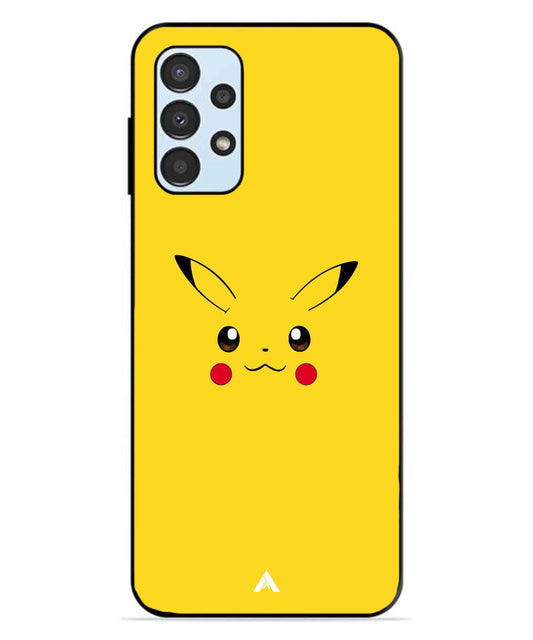 Pikachu Pokemon Metal Back Cover Phone Case for Samsung Galaxy A13 4G