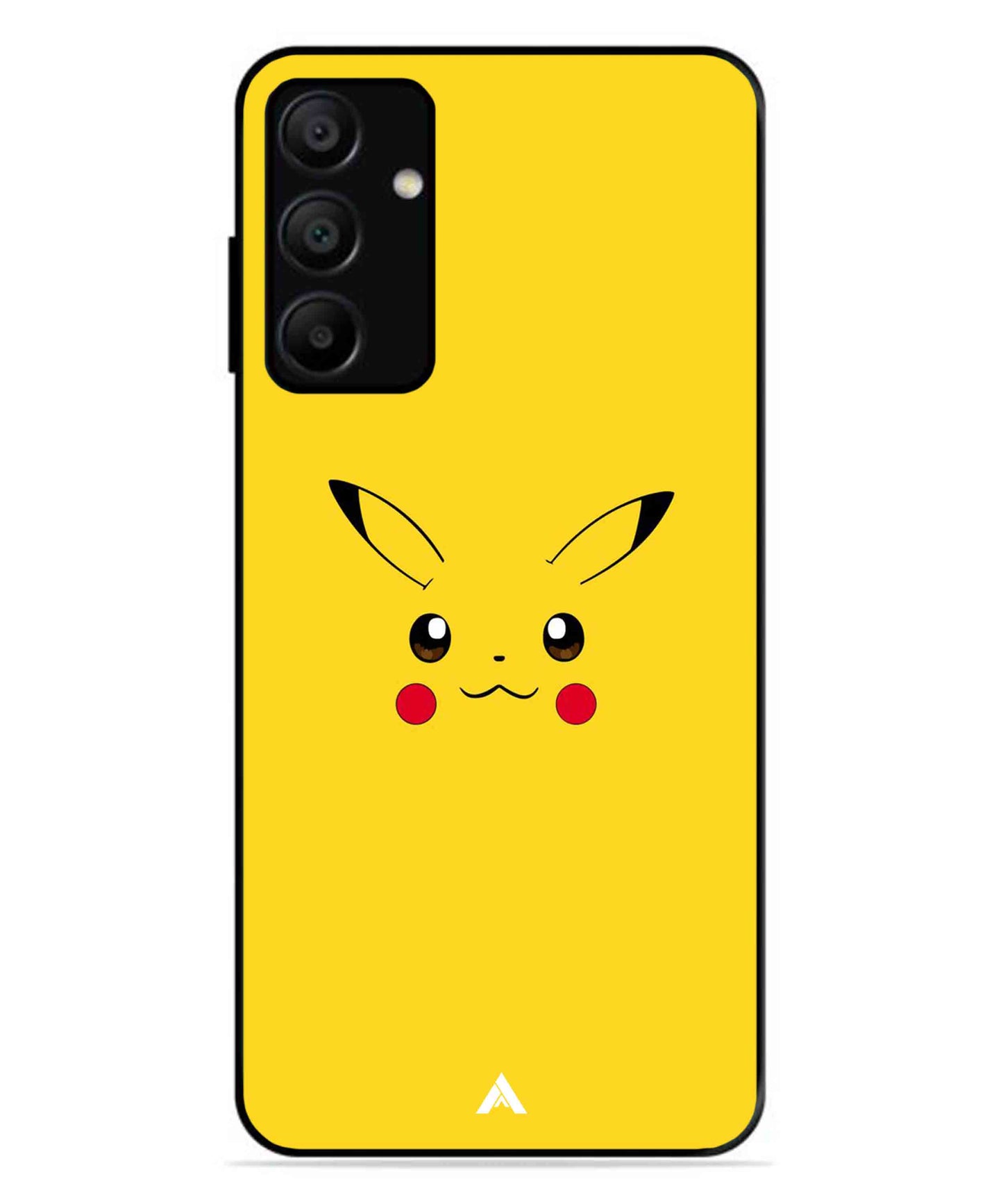 Pikachu Pokemon Metal Back Cover Phone Case for Samsung Galaxy A15 5G