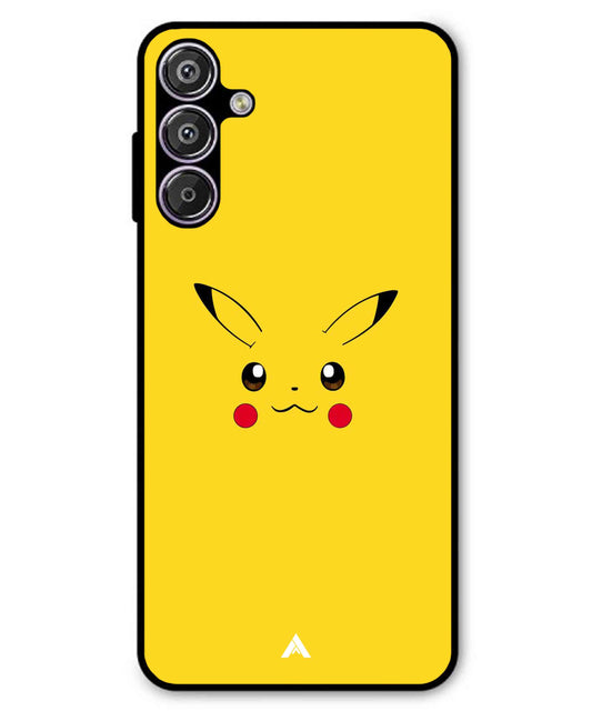 Pikachu Pokemon Metal Back Cover Phone Case for Samsung Galaxy A25
