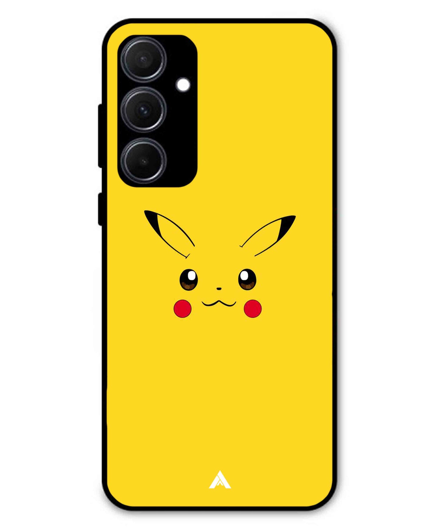 Pikachu Pokemon Metal Back Cover Phone Case for Samsung Galaxy A35