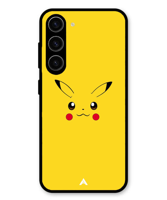 Pikachu Pokemon Metal Back Cover Phone Case for Samsung Galaxy A36