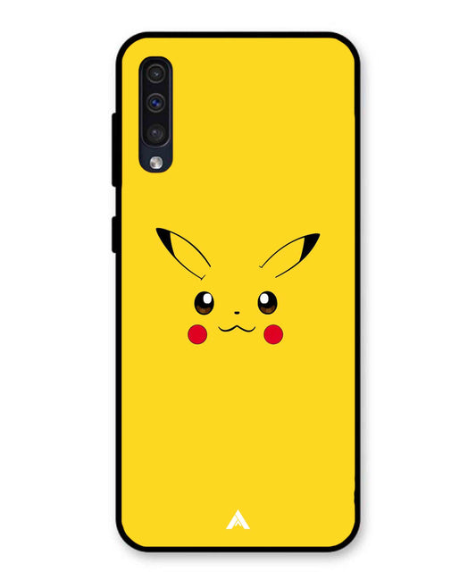 Pikachu Pokemon Metal Back Cover Phone Case for Samsung Galaxy A50