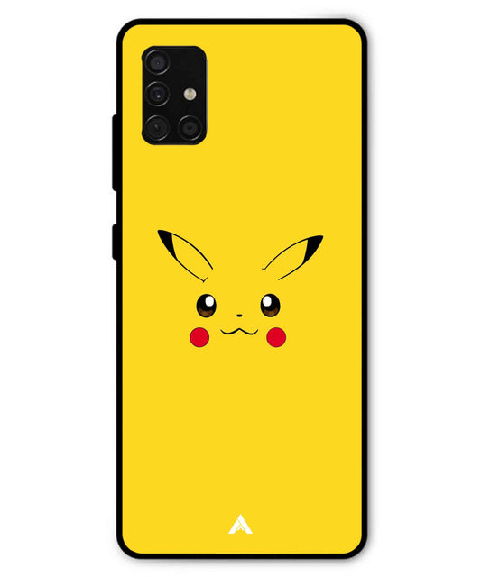 Pikachu Pokemon Metal Back Cover Phone Case for Samsung Galaxy A51
