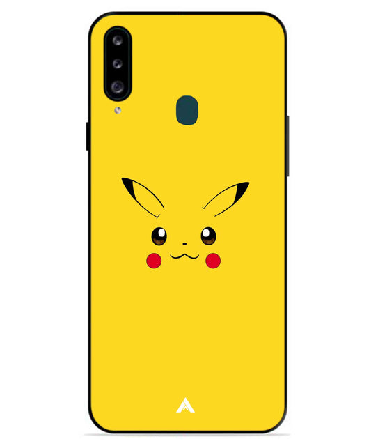 Pikachu Pokemon Metal Back Cover Phone Case for Samsung Galaxy A70