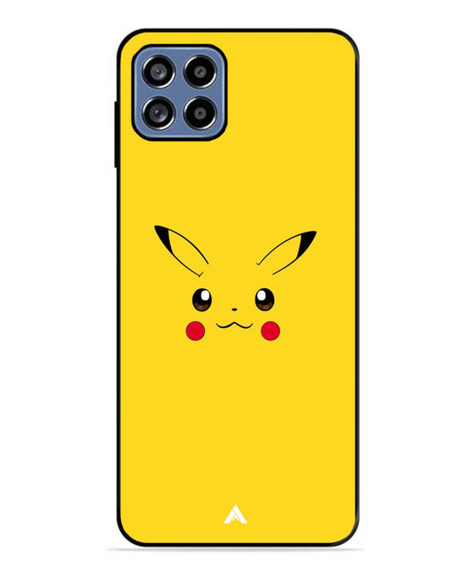Pikachu Pokemon Metal Back Cover Phone Case for Samsung Galaxy F42