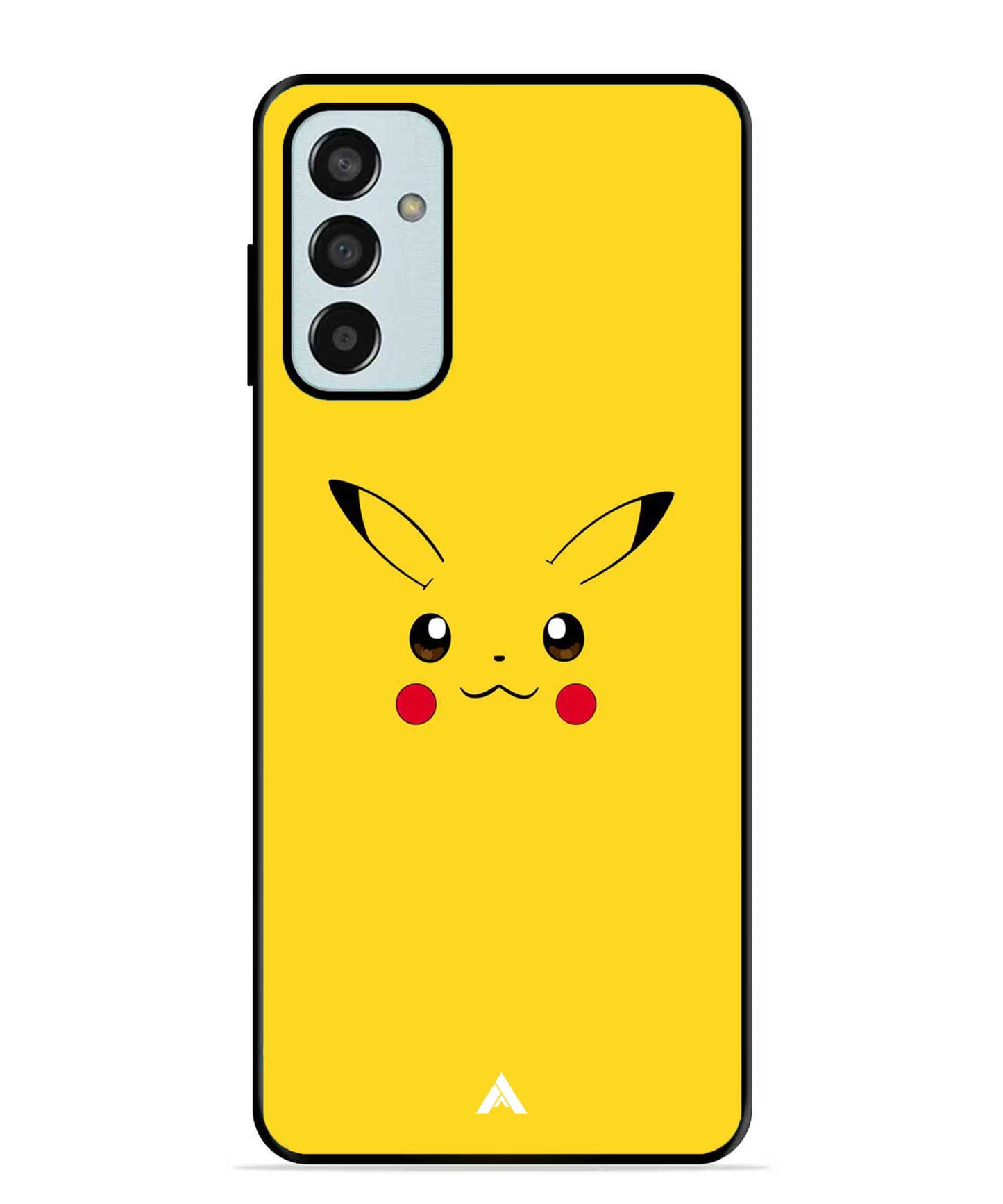 Pikachu Pokemon Metal Back Cover Phone Case for Samsung Galaxy M13 4G