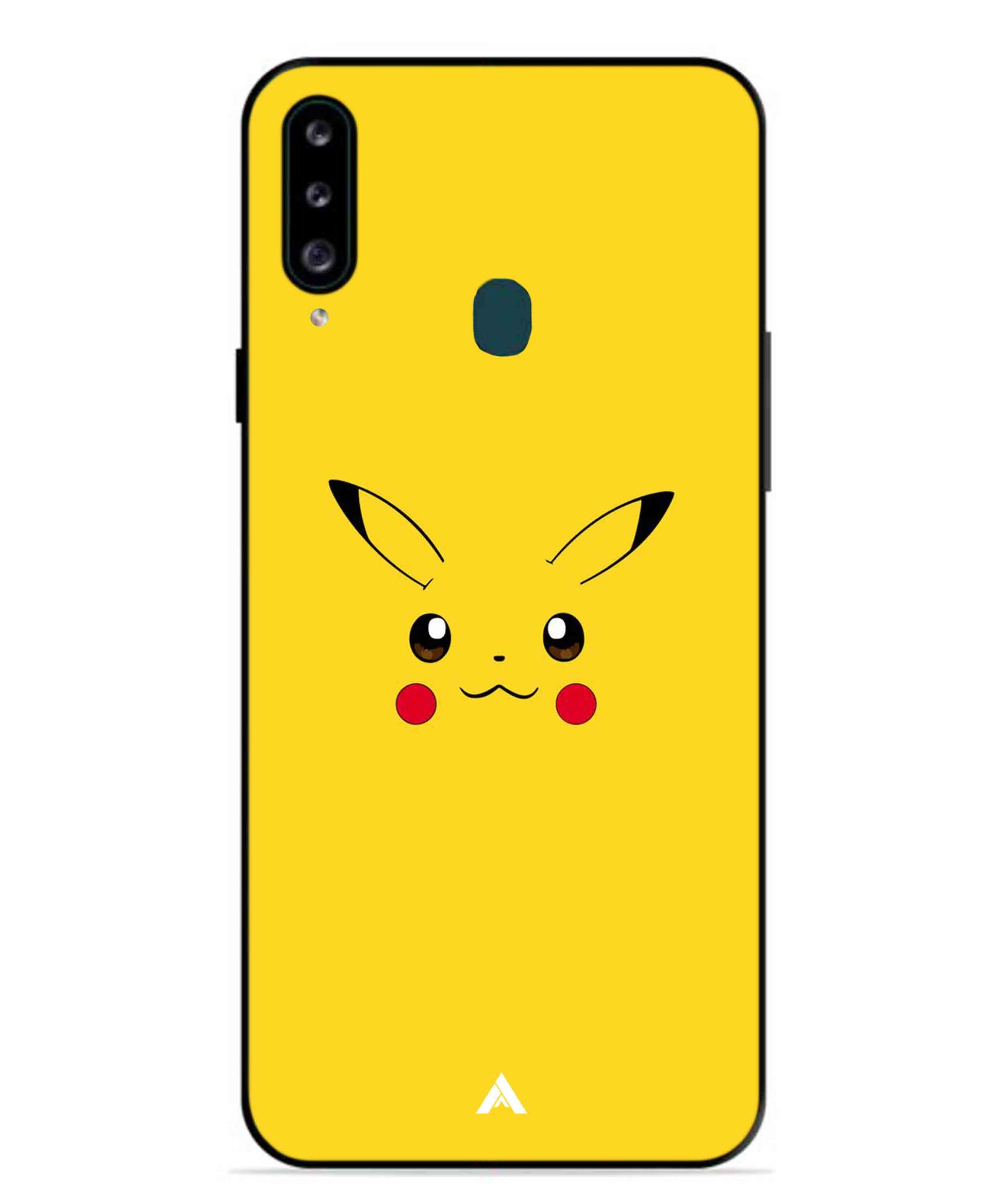 Pikachu Pokemon Metal Back Cover Phone Case for Samsung Galaxy M30