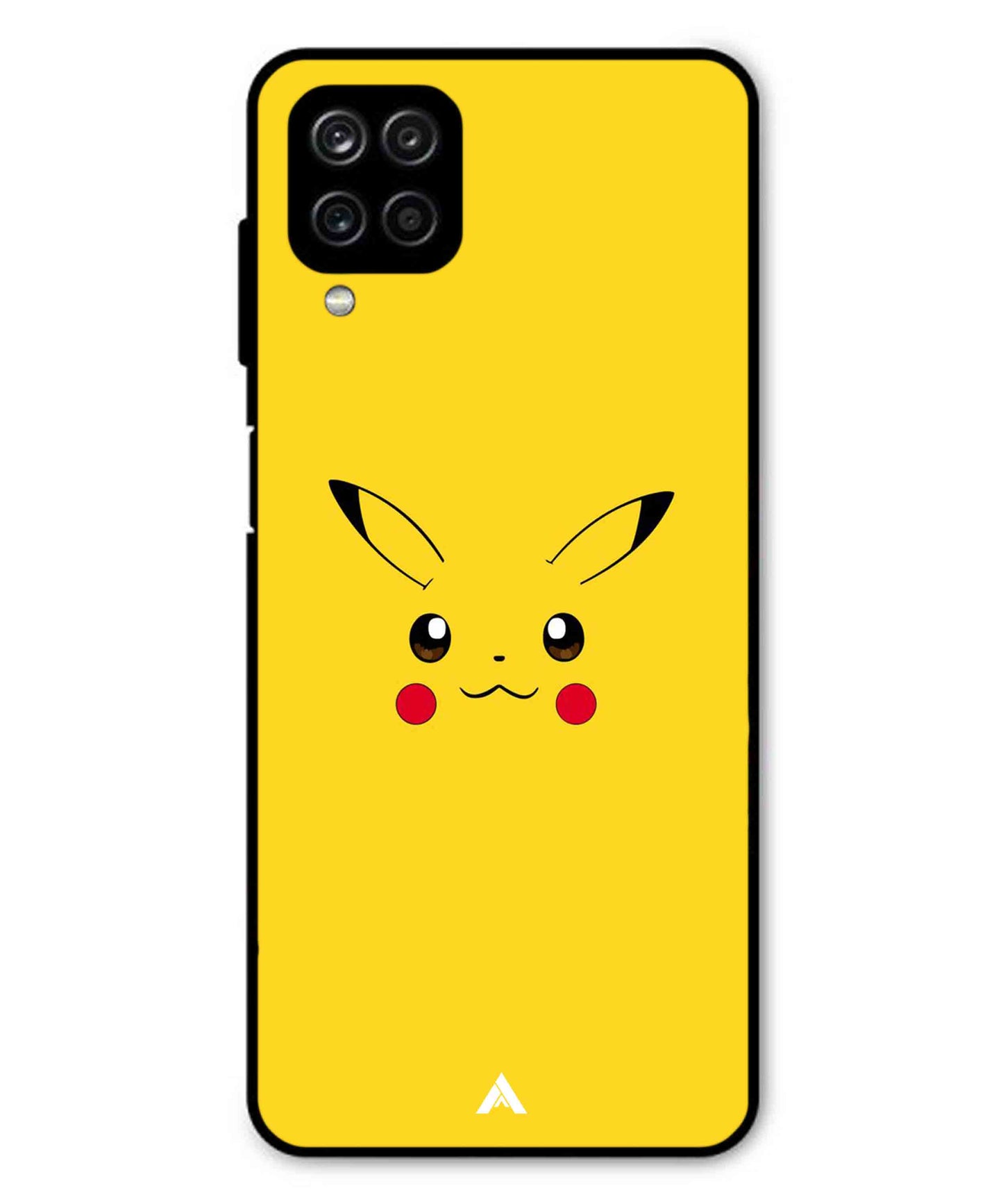 Pikachu Pokemon Metal Back Cover Phone Case for Samsung Galaxy M32 4G