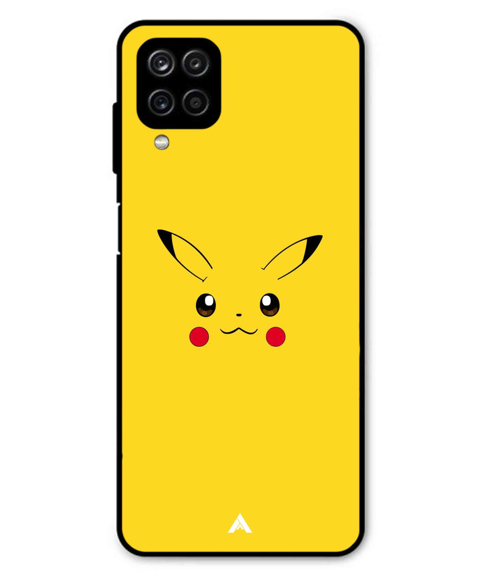 Pikachu Pokemon Metal Back Cover Phone Case for Samsung Galaxy M33