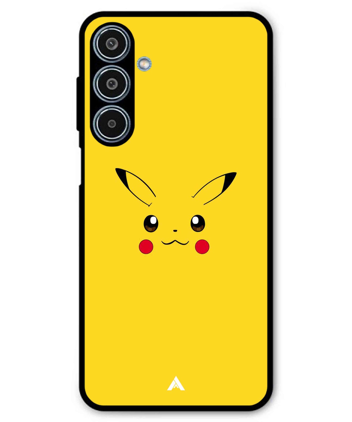 Pikachu Pokemon Metal Back Cover Phone Case for Samsung Galaxy M35