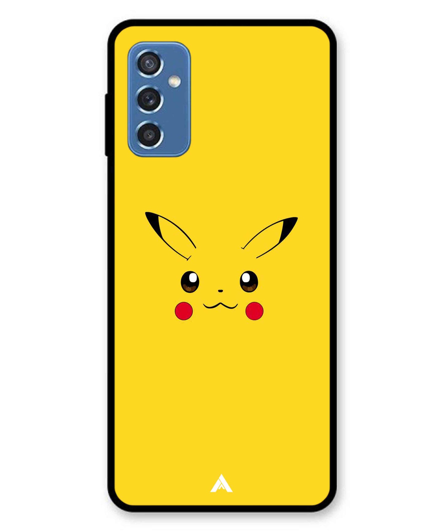 Pikachu Pokemon Metal Back Cover Phone Case for Samsung Galaxy M52