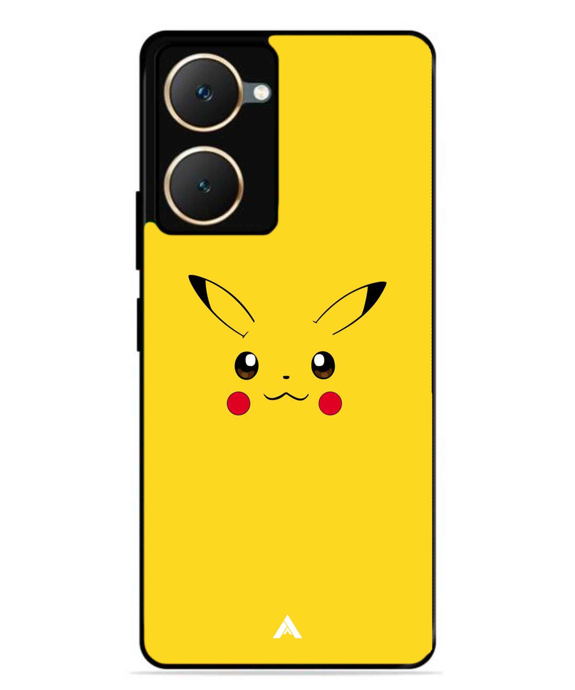 Pikachu Pokemon Metal Back Cover Phone Case for Vivo T3 Lite