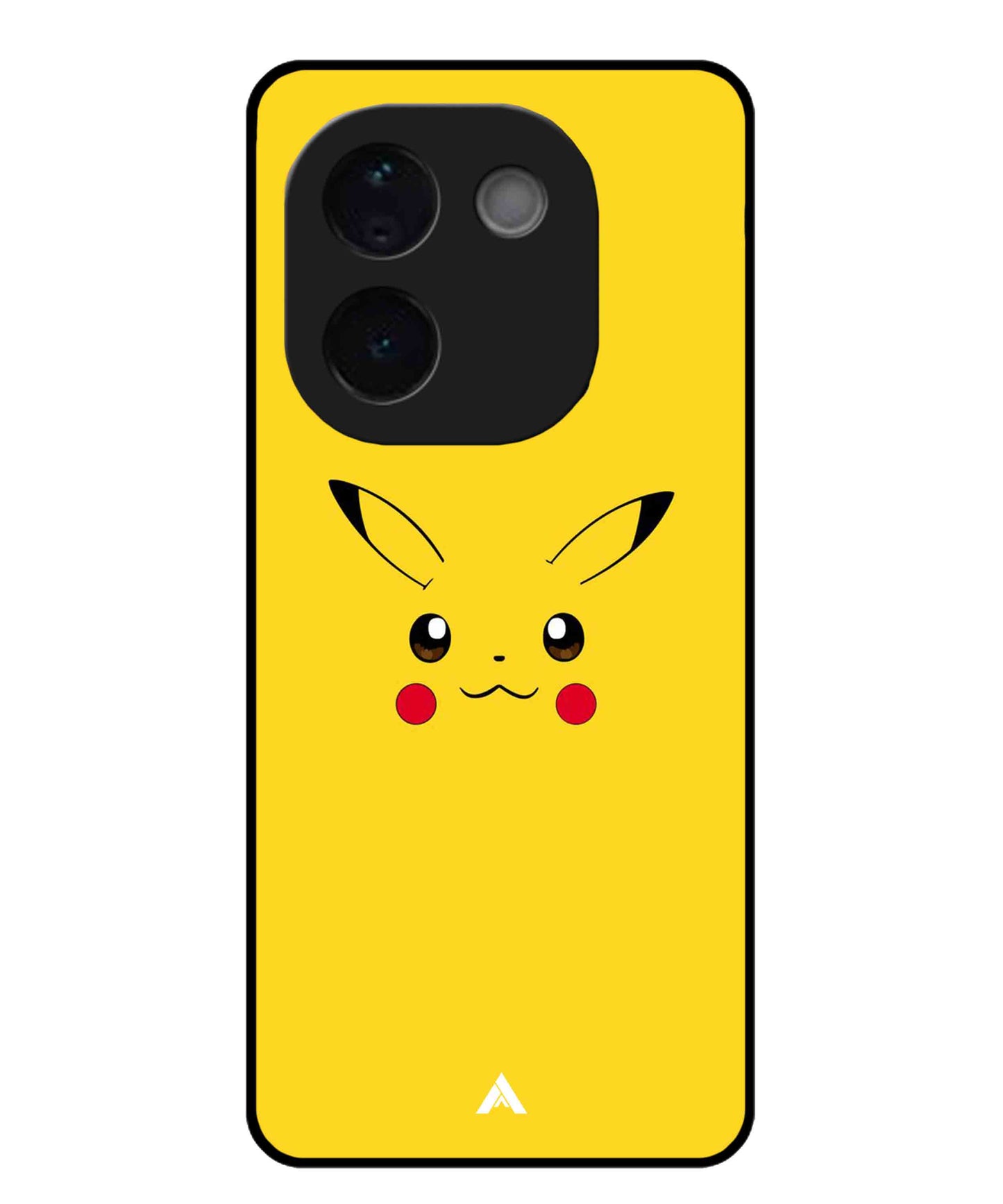 Pikachu Pokemon Metal Back Cover Phone Case for Vivo T3 Pro