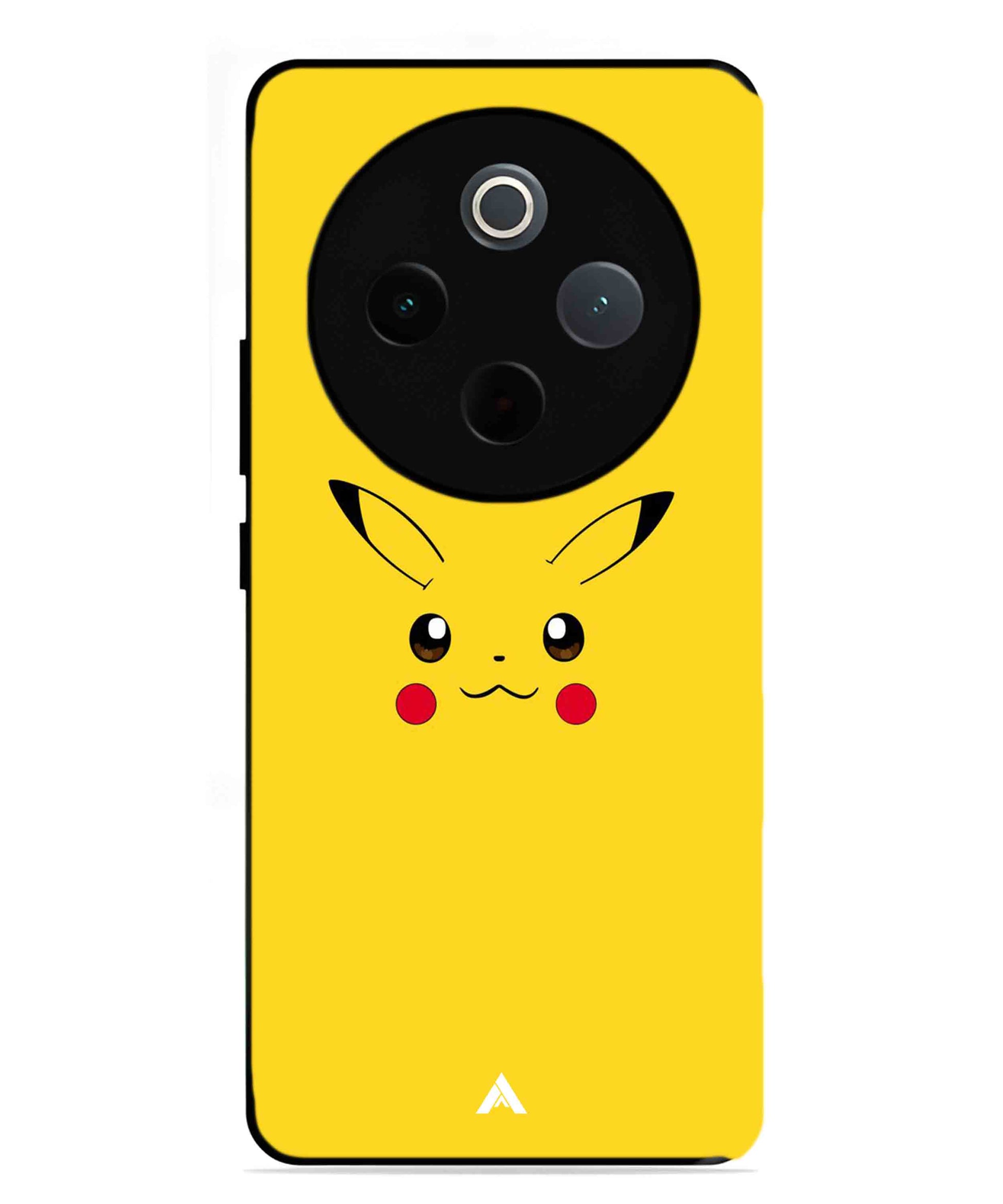 Pikachu Pokemon Metal Back Cover Phone Case for Vivo T4